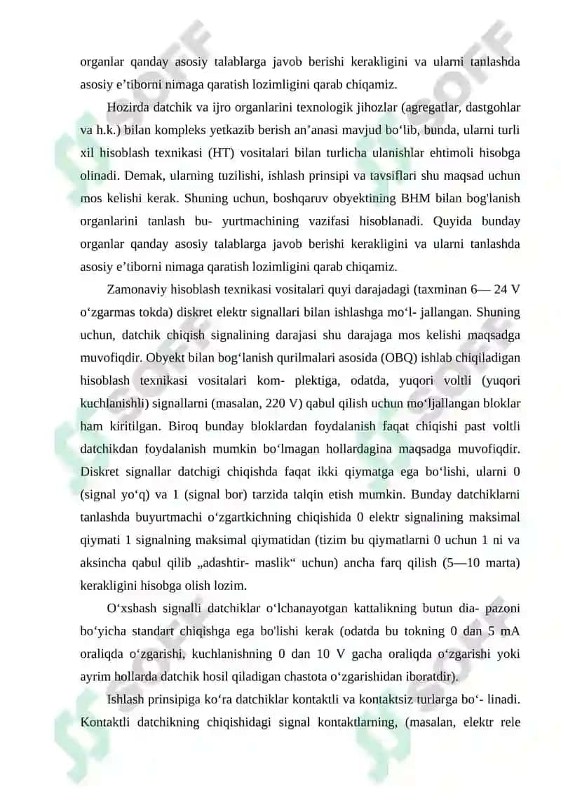 Pozision va konturli RDB texnologik jihozlar uchun boshqarish dasturlarini qo`llash va tayyorlash metodikasi 3