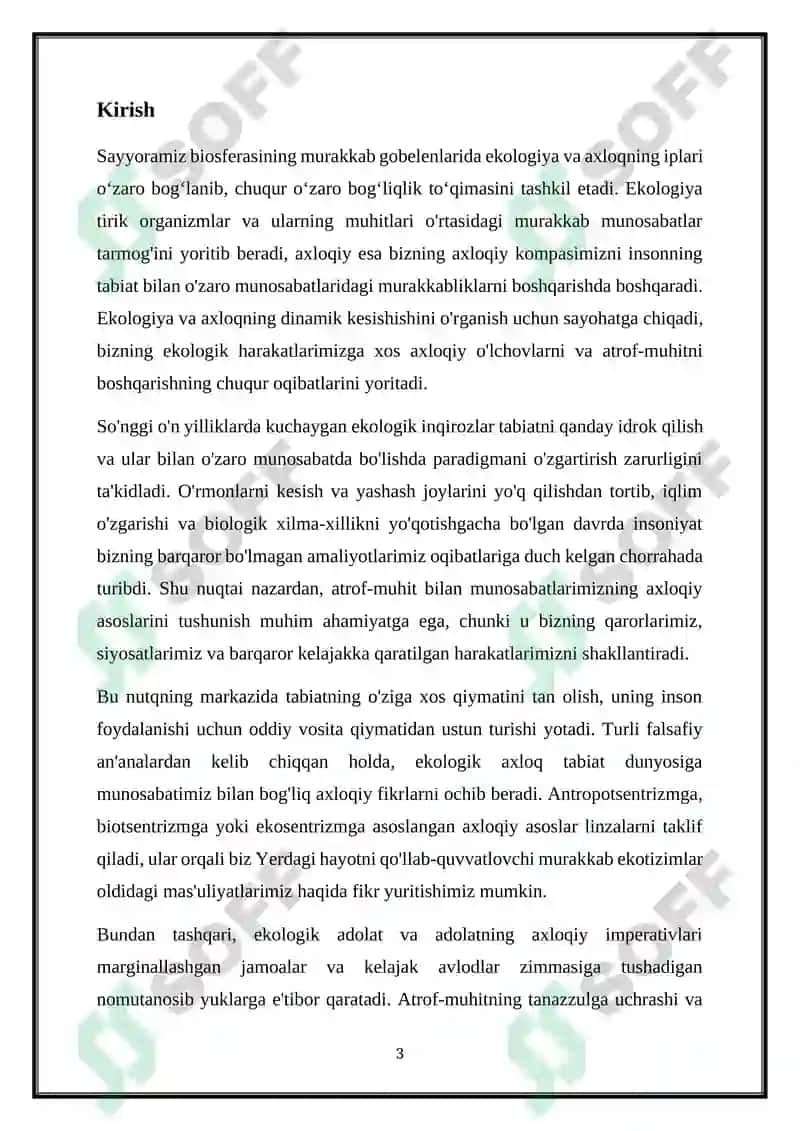 EKOLOGIYA VA AHLOQ 3