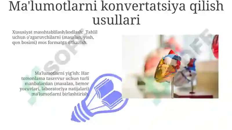Ma'lumotlarni Konvertatsiya Qilish Usullari 3