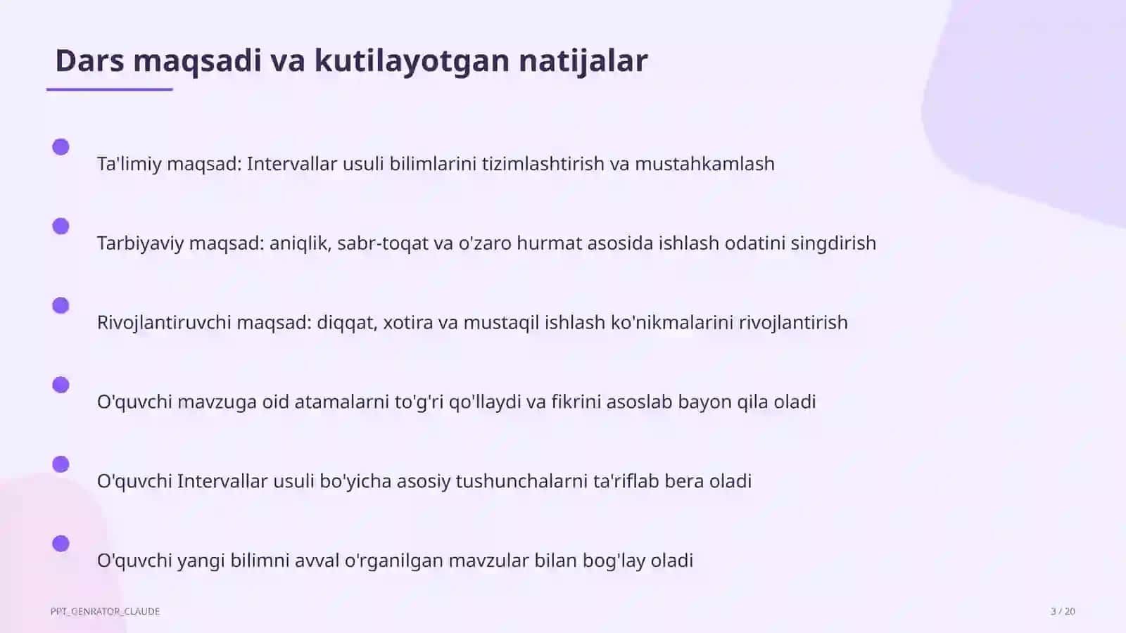 Intervallar usuli (9-sinf) 3
