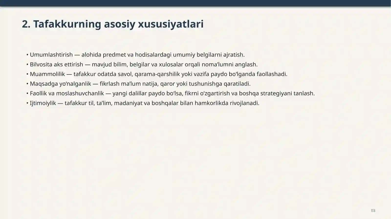 TAFAKKUR 3