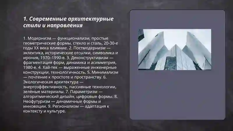 Современная архитектура 3