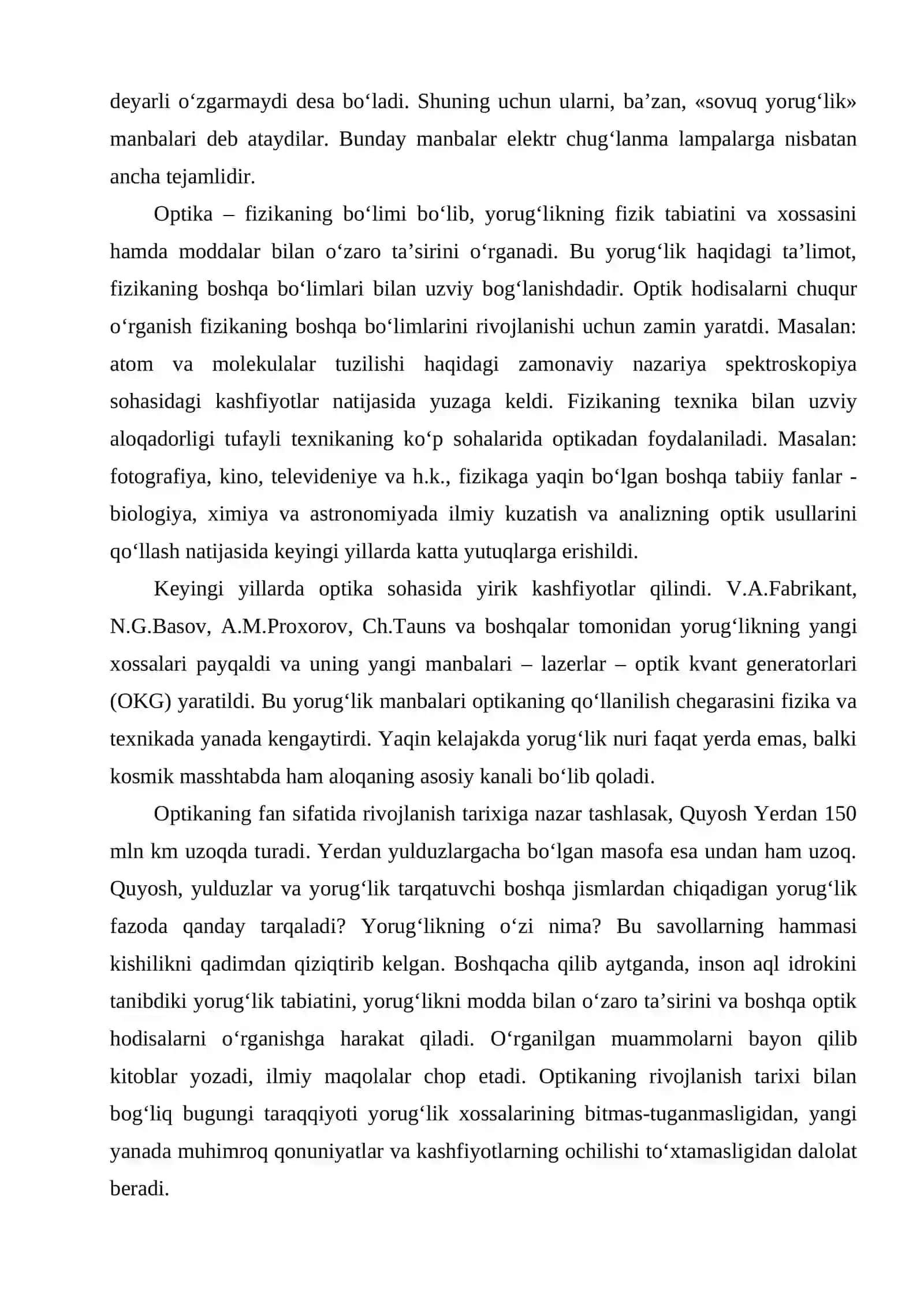 Optikaga oid umumiy ma’lumotlar 3
