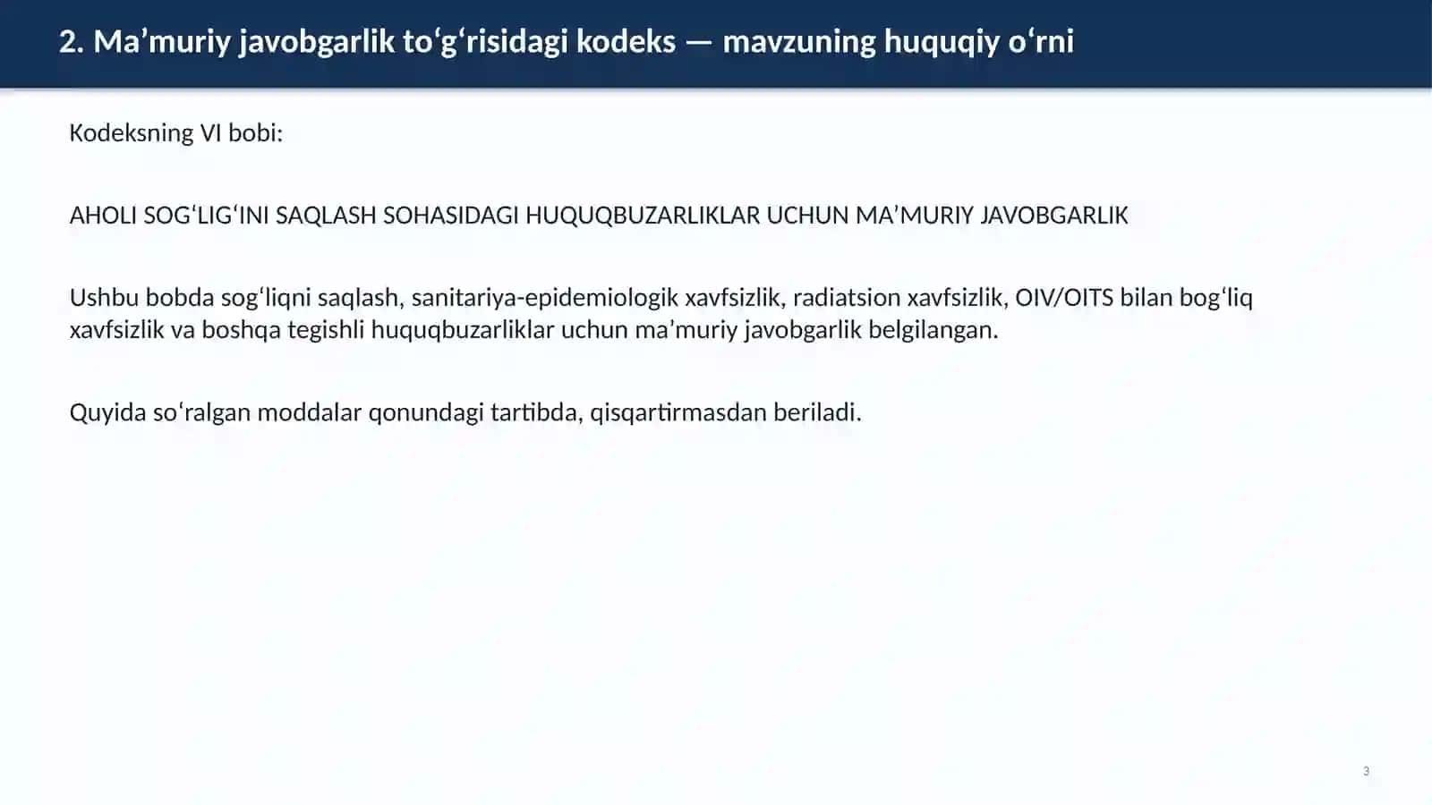 Ma’muriy javobgarlik haqida 3