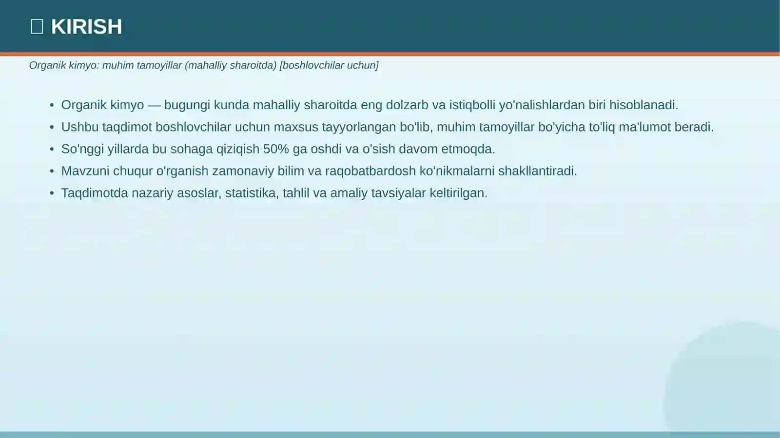 ORGANIK KIMYO 3