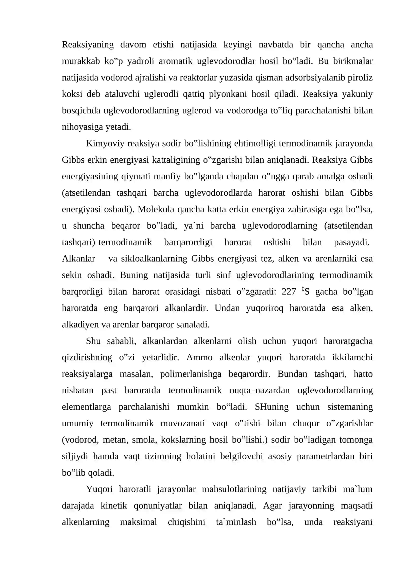UGLEVODORODLARNING PIROLIZI QILISH JARAYONI 3