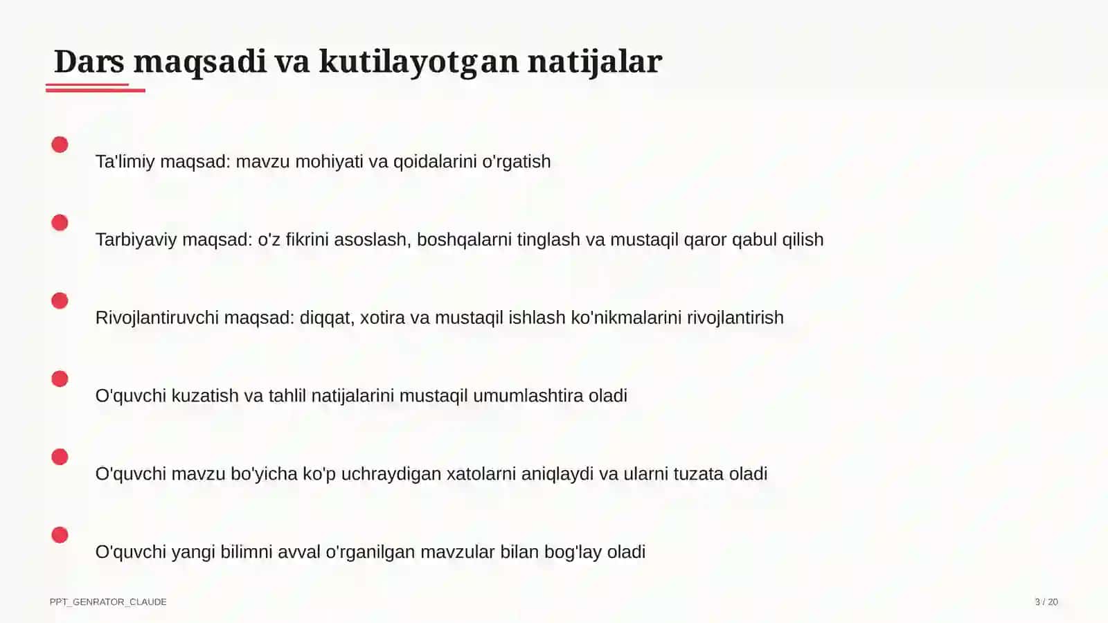Countable and uncountable nouns (5-sinf) 3