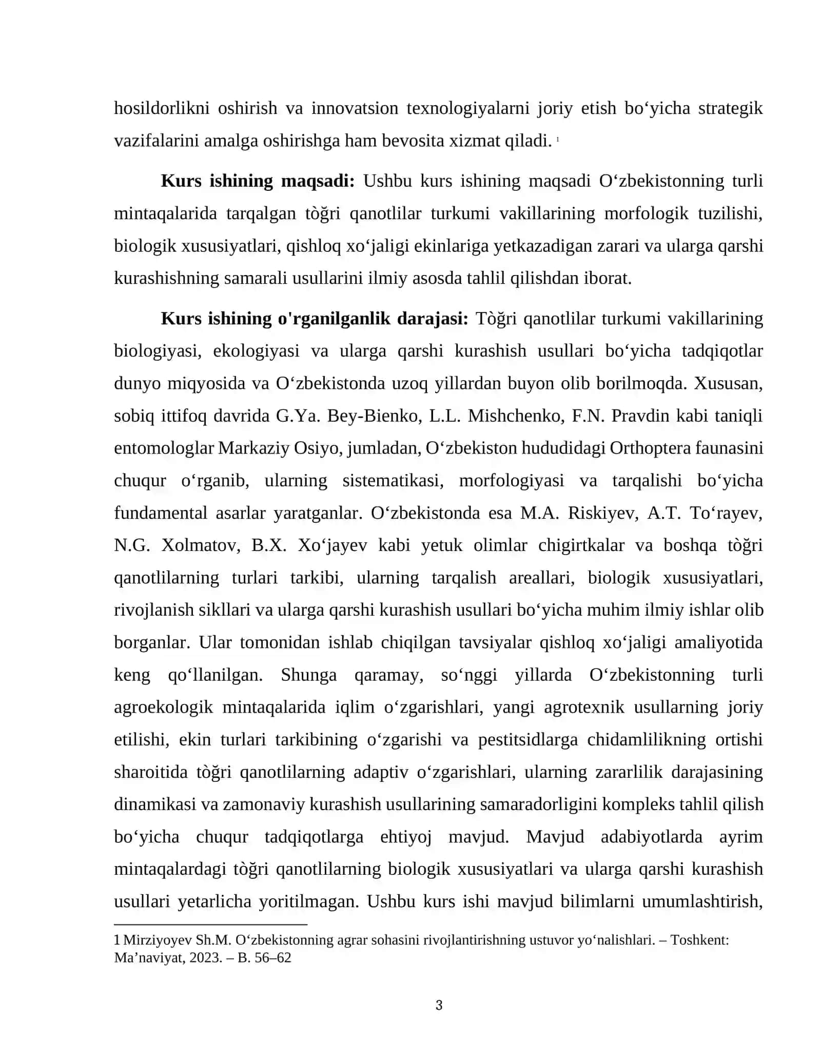 TÓĞRI QANOTLILAR TURKUMI 3