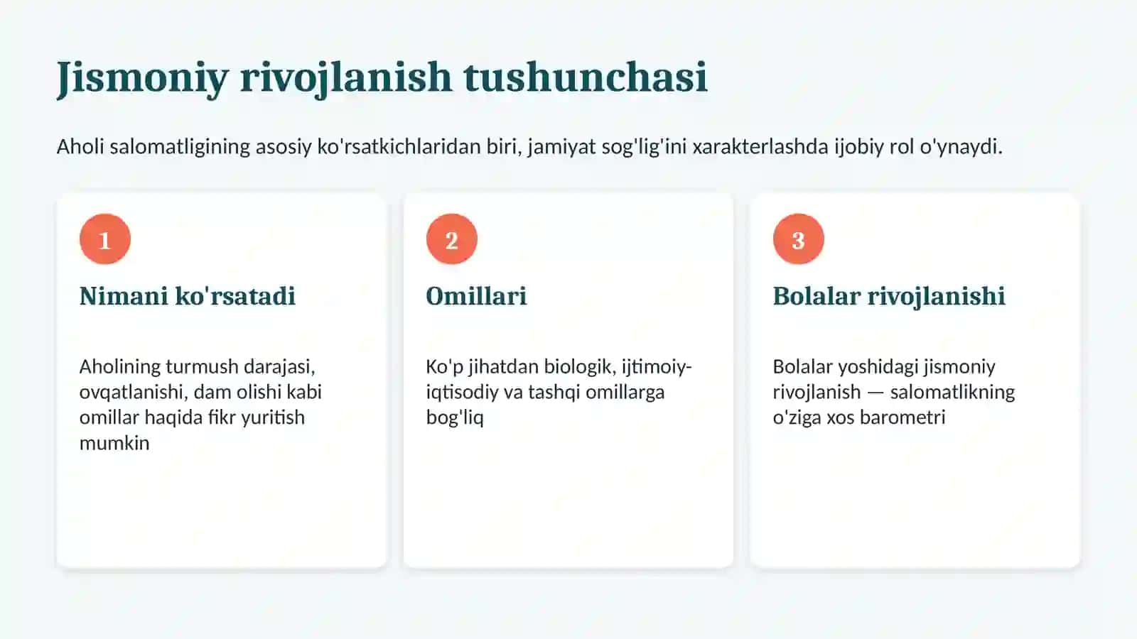 Jamoat salomatligi 3