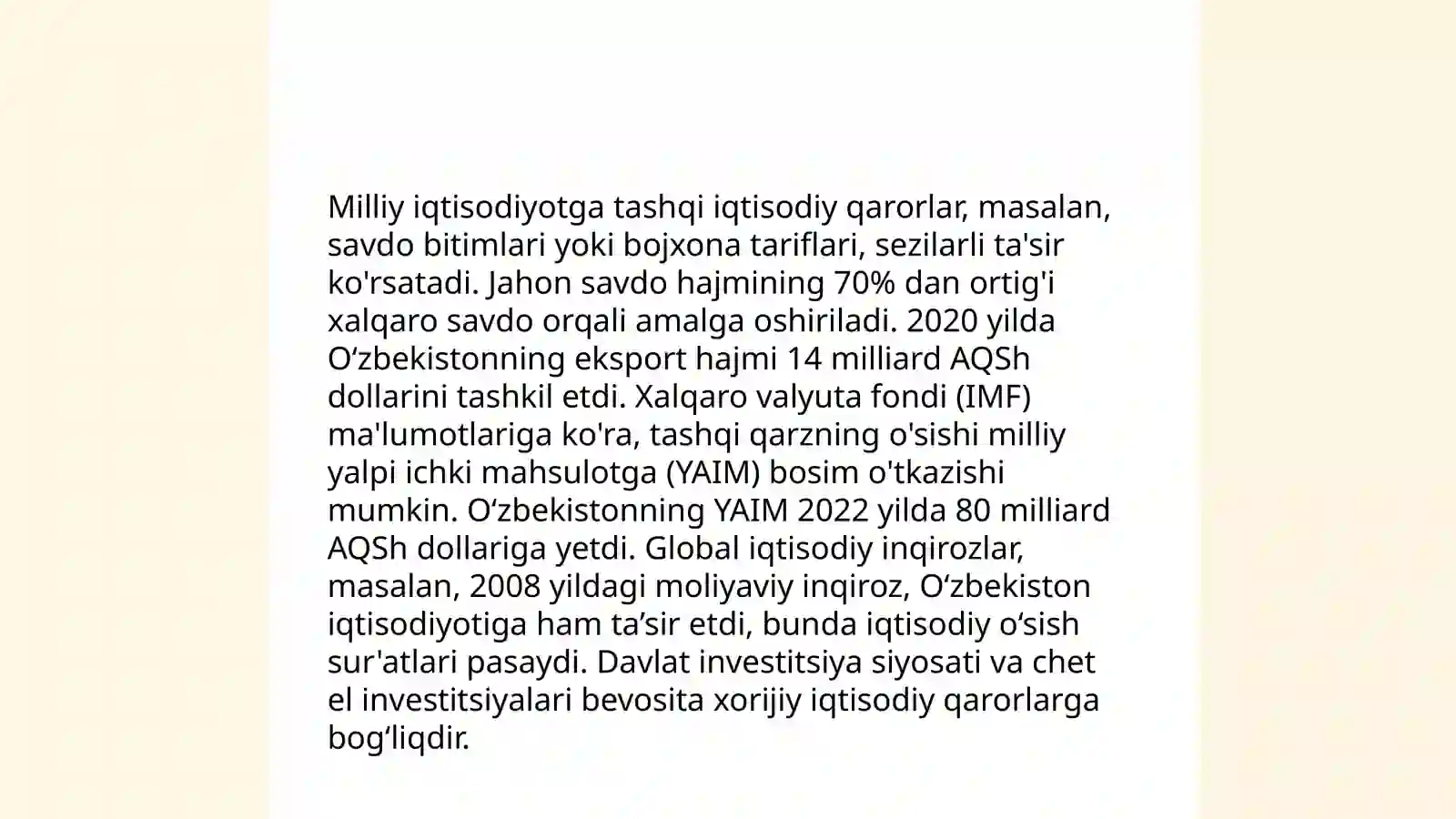 Tashqi tajovuzkor omillar ta'siri bilan bog'liq kritik holatlar 3
