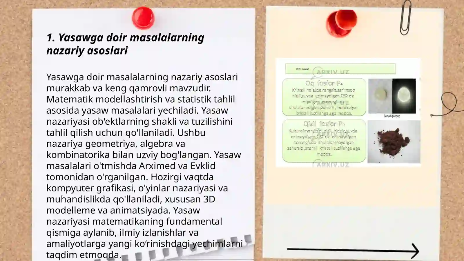 Yasawga doir masalalarning nazariy asoslari 3