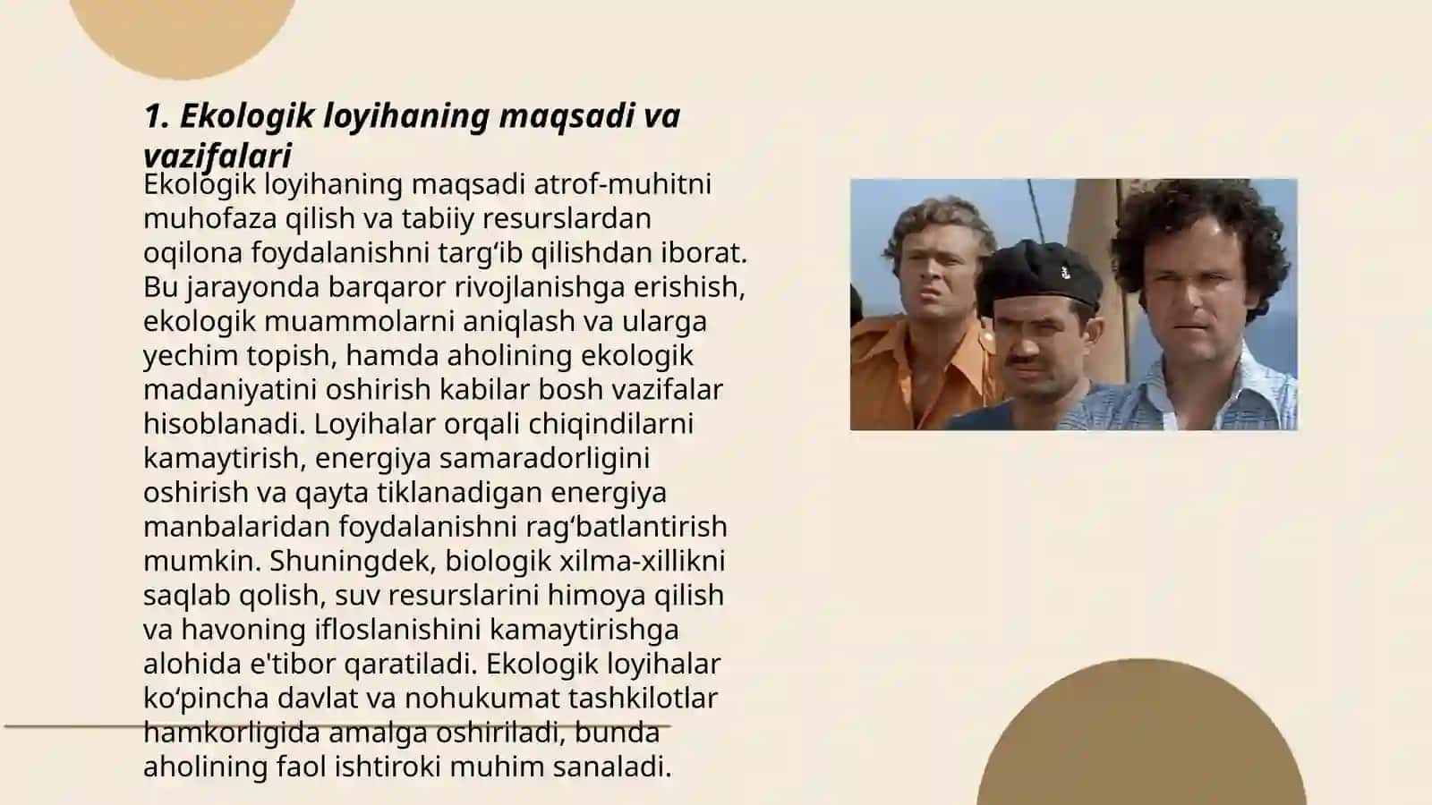 Eng yaxshi ekologik loyiha yosh ekologlar sonini koʻpaytirishga erishish 3