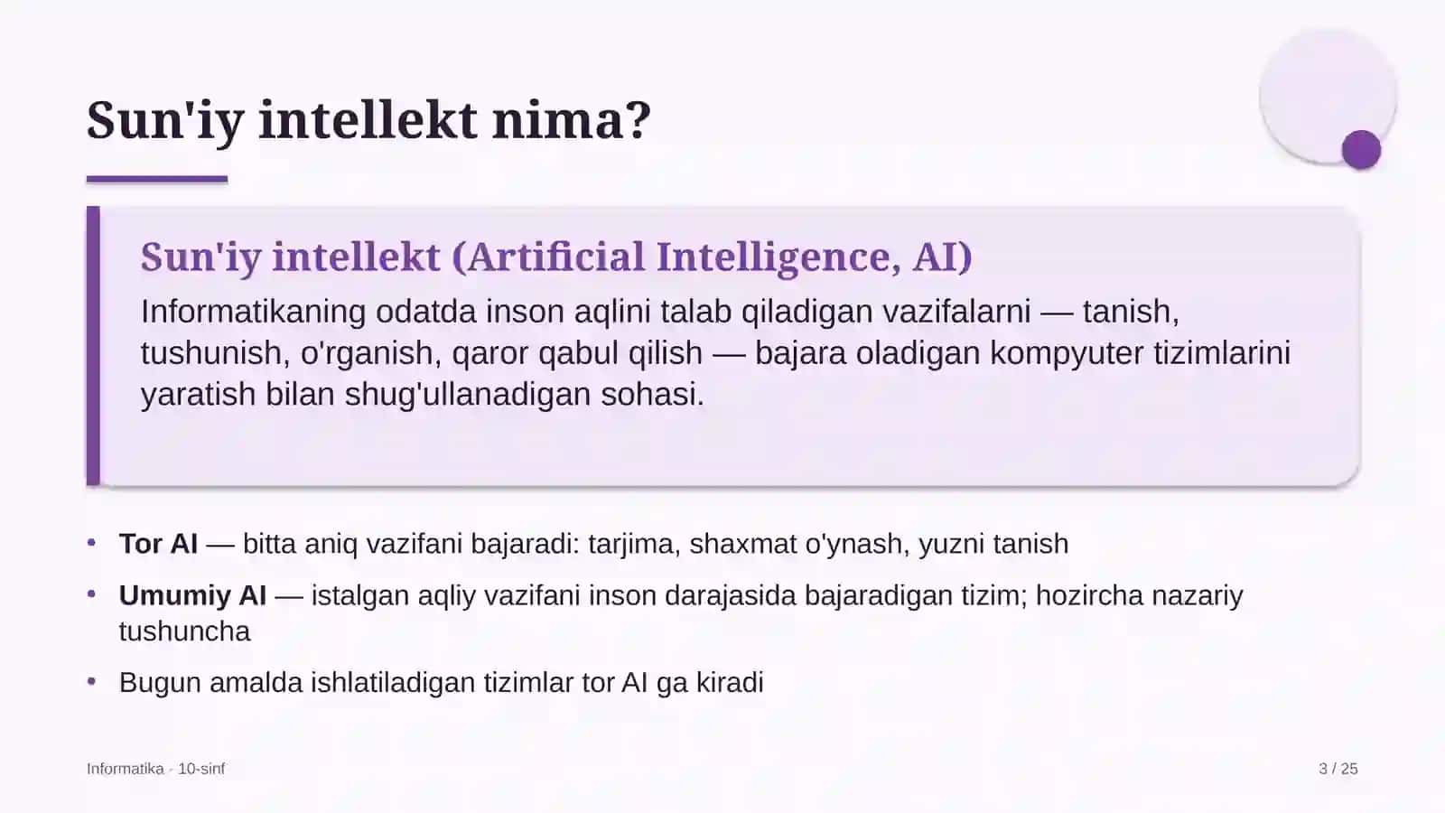 sun'iy intellekt asoslari 10 sinf 8825 3