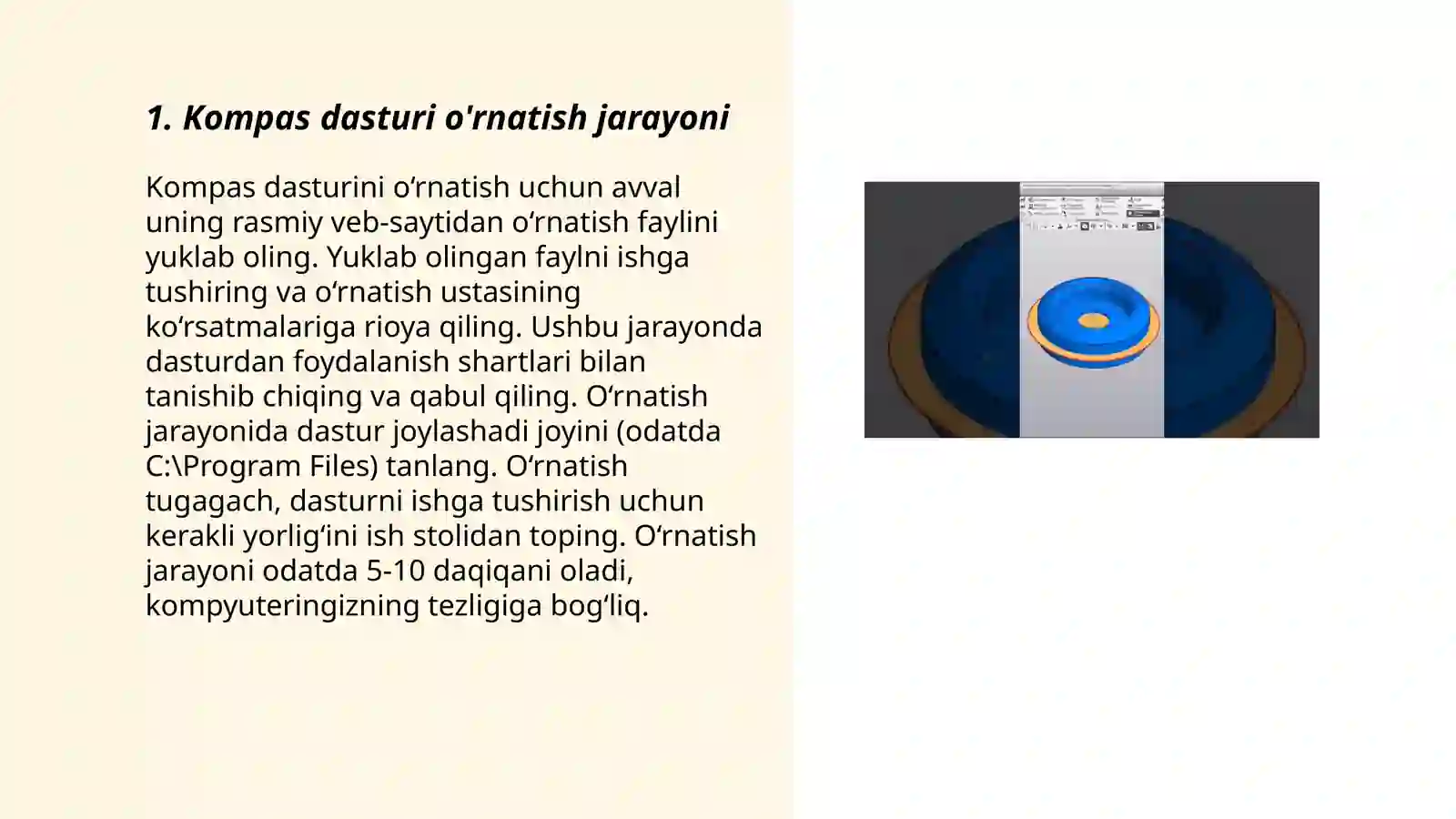 Kompas dasturi 3