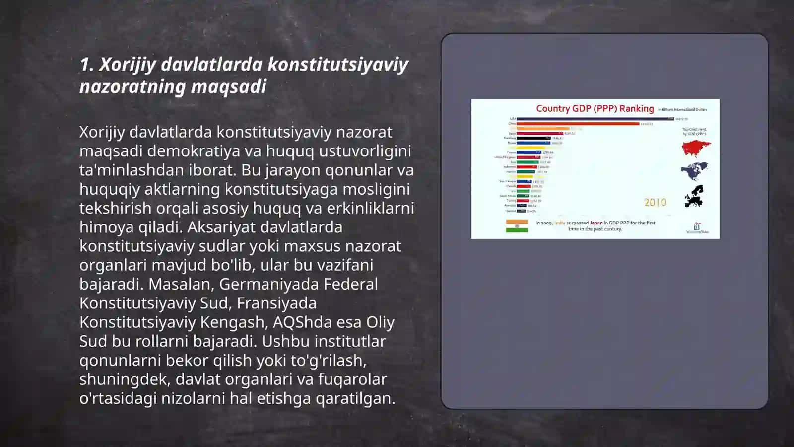 Xorijiy davlatlarda konstitutsiyaviy nazoratning tashkil etilishi 3