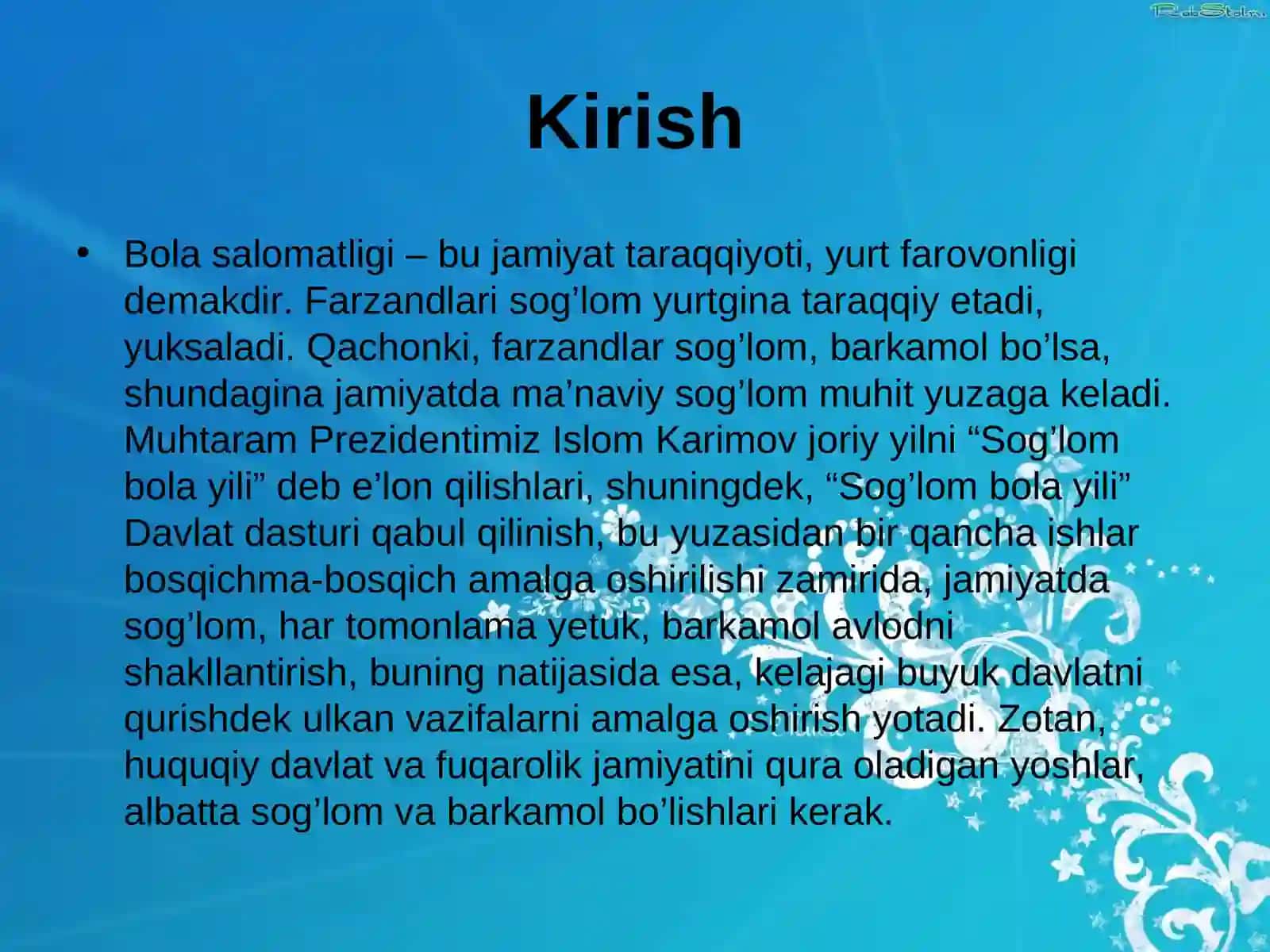 Bolalarni tabiat bilan tanishtirish 3