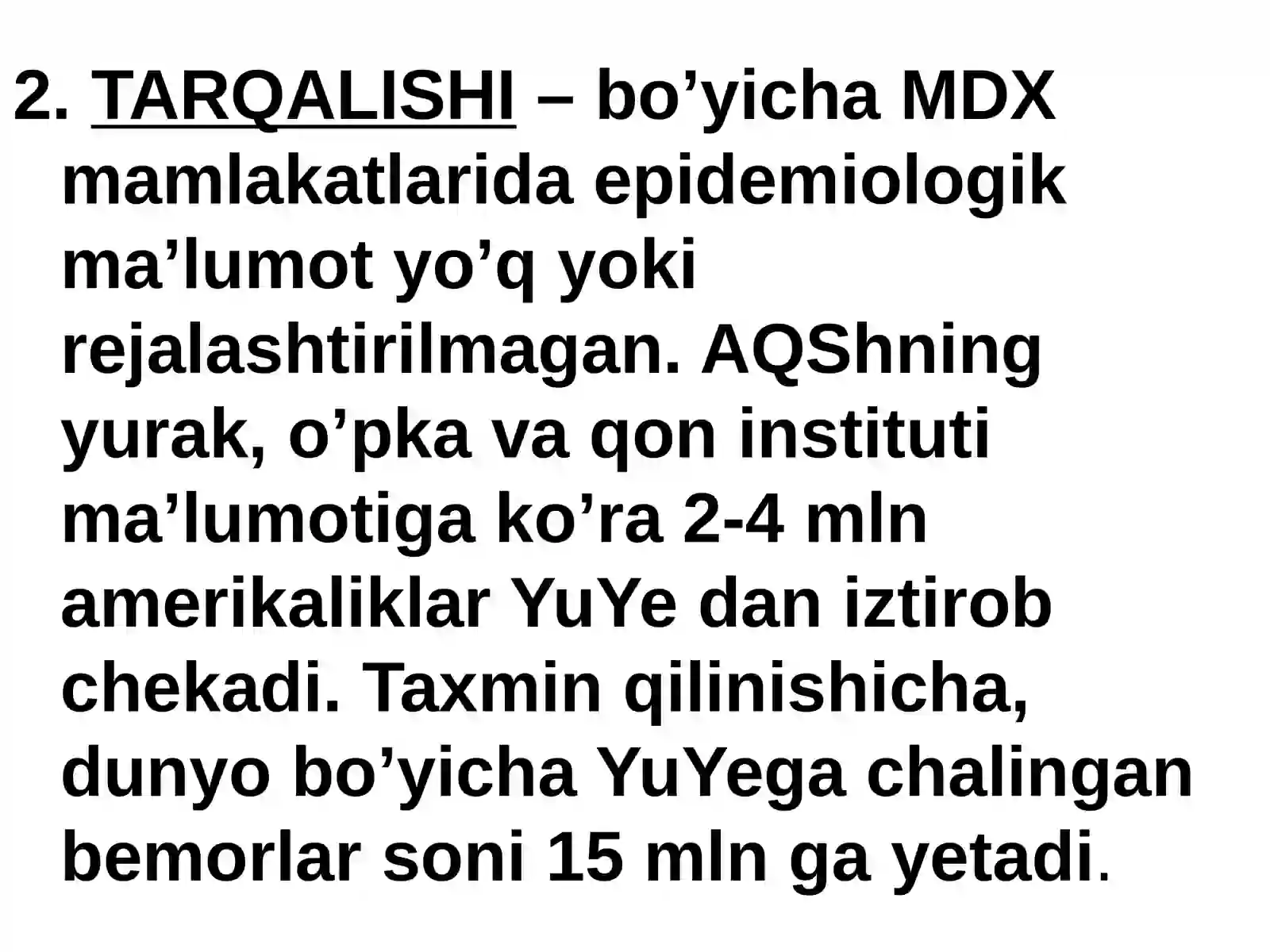 YURAKYETISHMOVCHILIGI 3