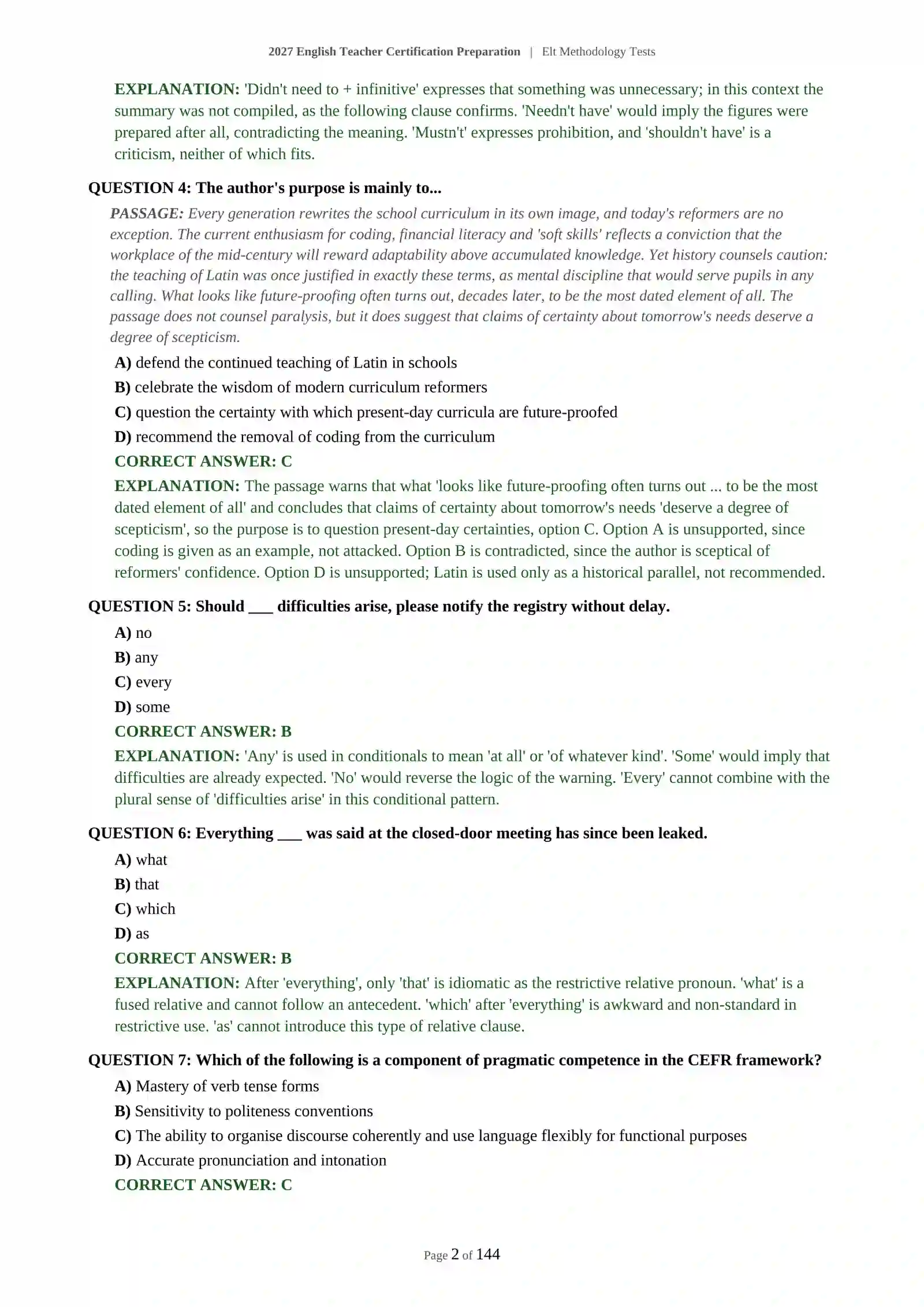 Elt Methodology Tests 3