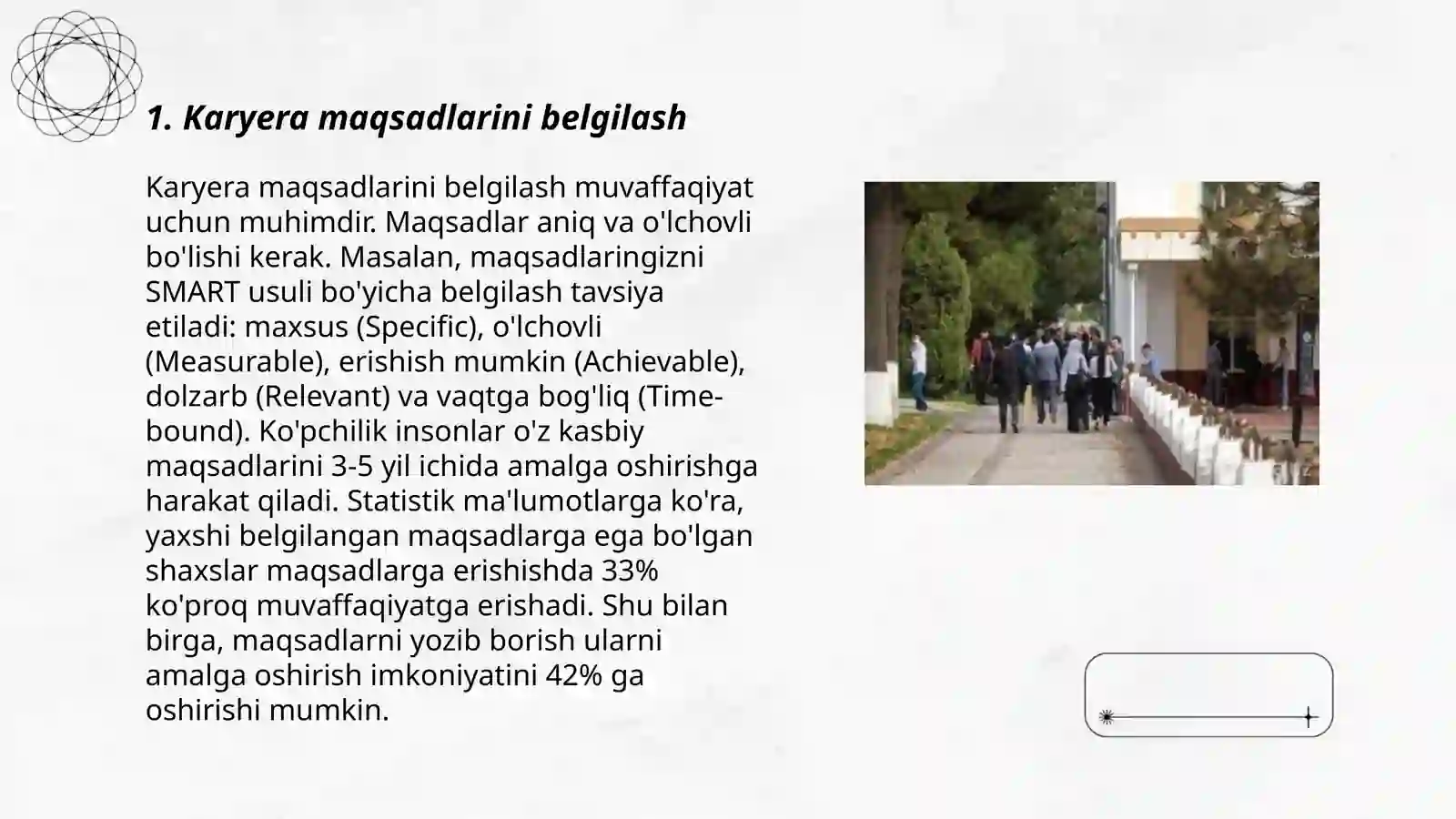 Karyerani rejalashtirish kelajakni rejalashtirishdir 3