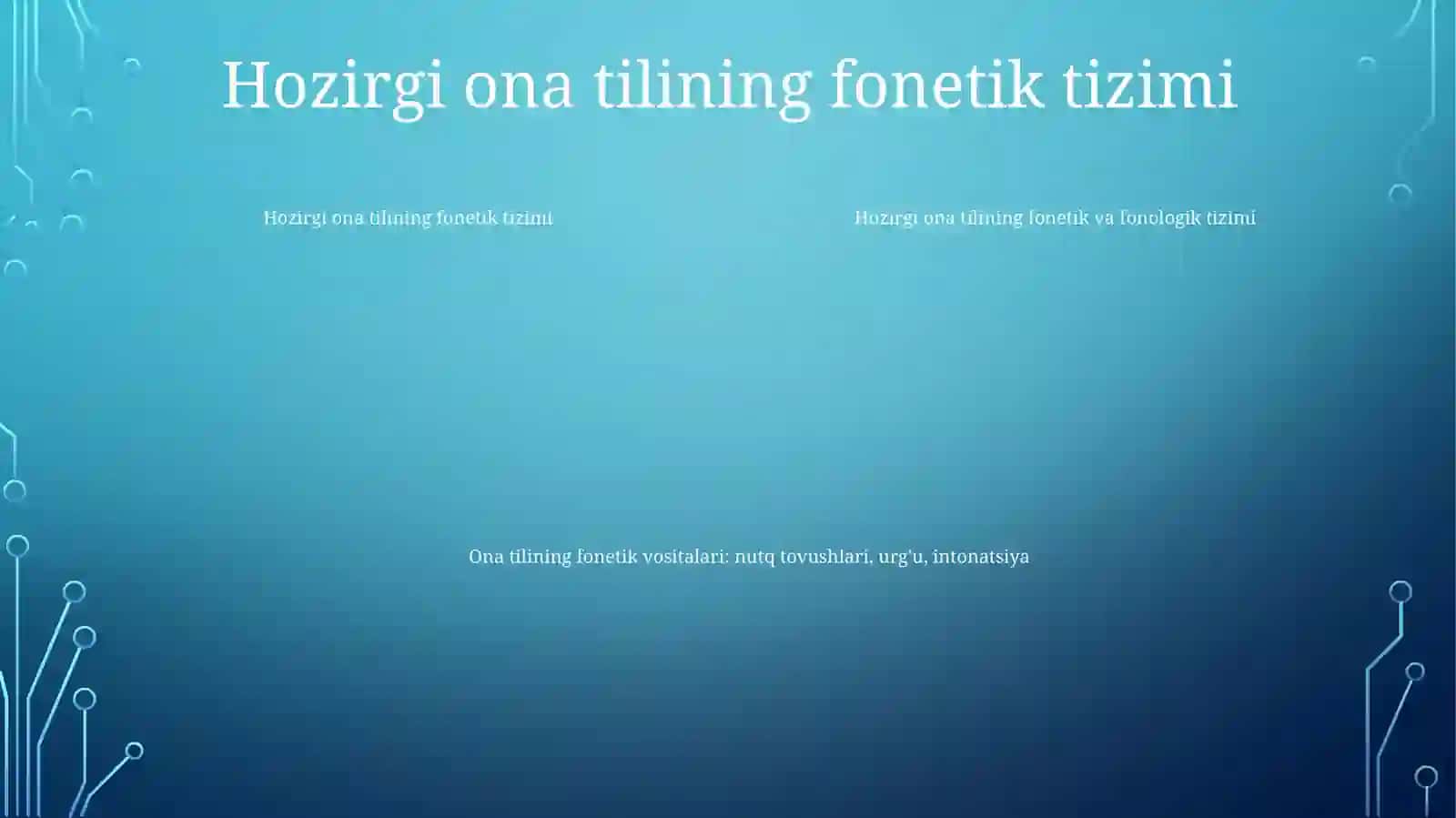 Fonetika Va Fonologiya 3