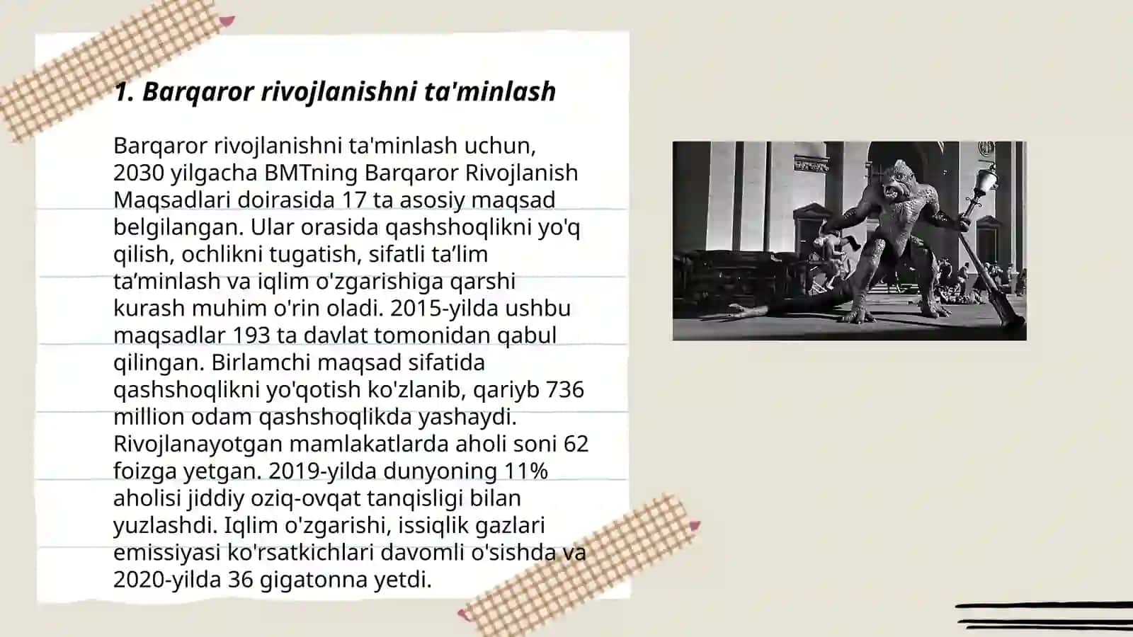Barqaror rivojlanishni ta'minlash 3