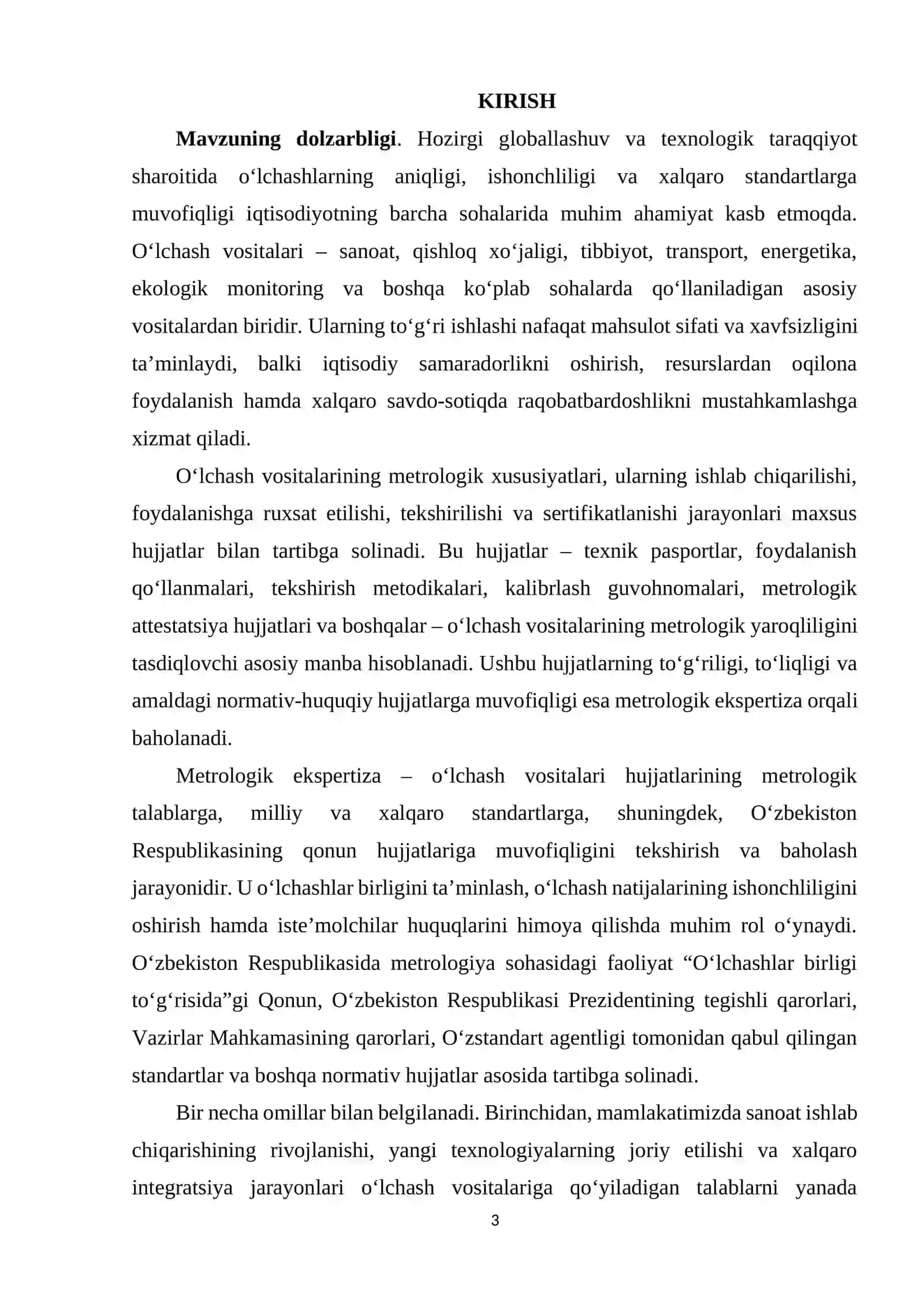 O'ICHASH VOSITALARNING XUJJATLARNING METRALOGIK EKSPERTIZAS 3