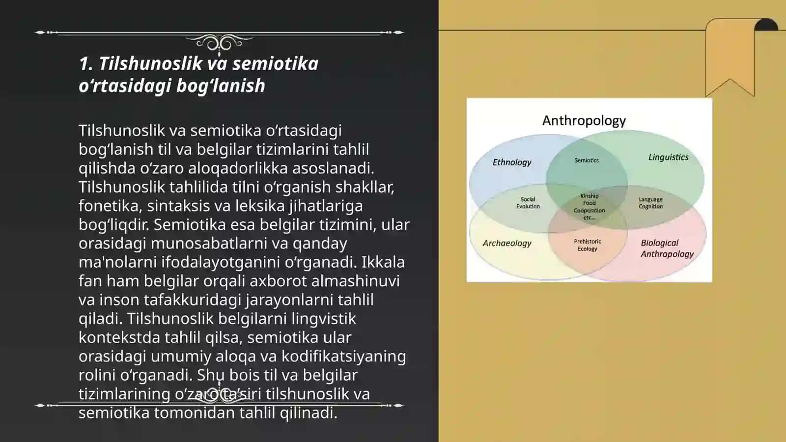 Tilshunoslik va semiotika. Belgi haqida tushuncha. Belgi turlari. Lingvistik belgi va uning xususiyatlari 3