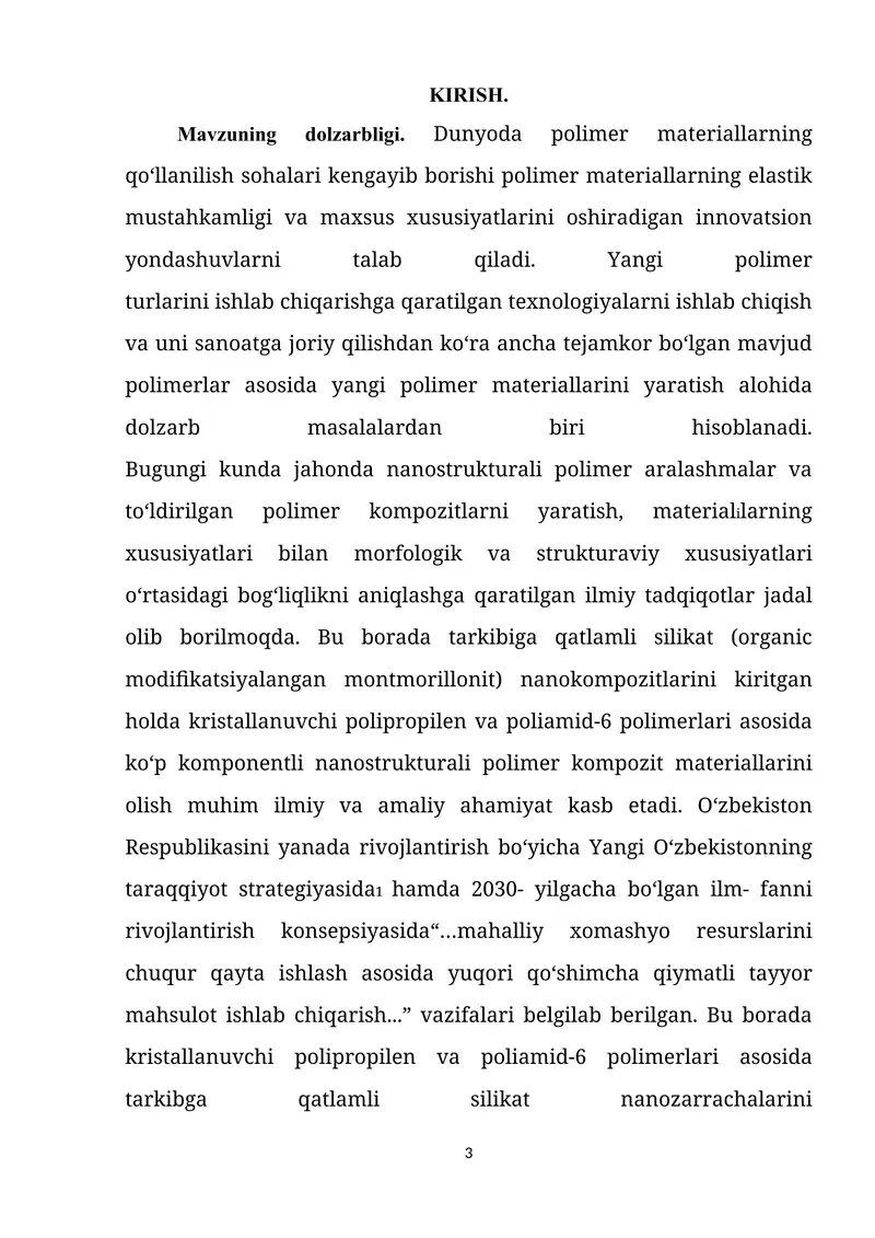 Mamlakatimizda polimerlar kimyosi sohasida ilmiy izlanishlar olib borayotgan olimlar va ularning ilmiy yutuqlari 3