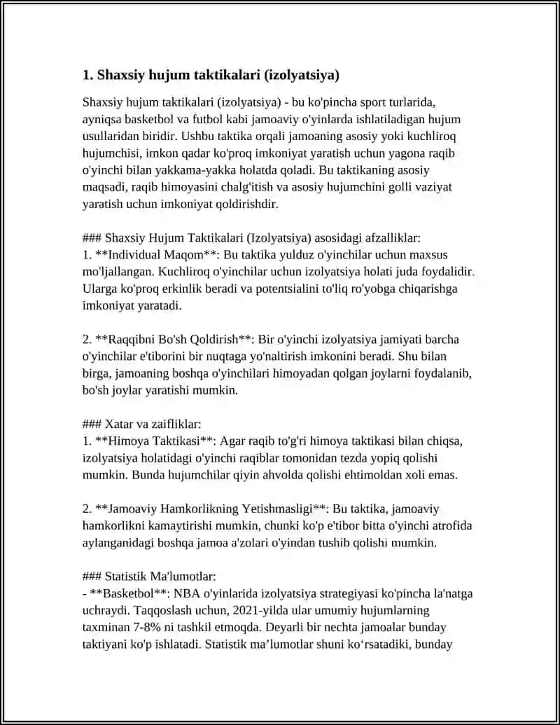 BASKETBOL OʻYINIDA XUJUM VA HIMOYA TAKTIKASI 3