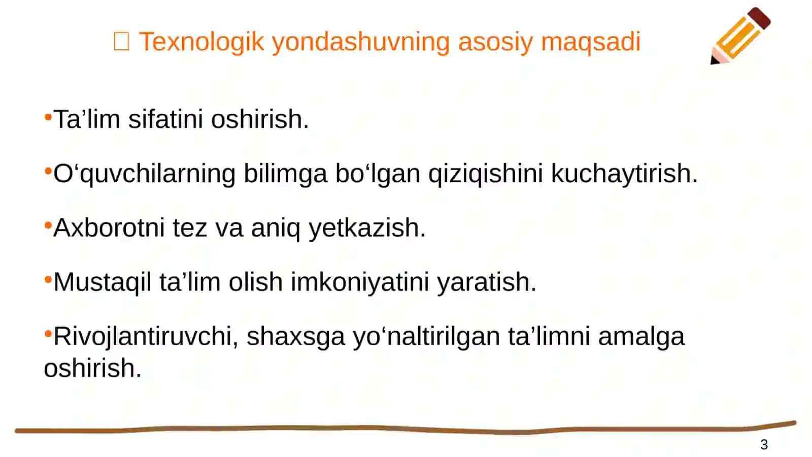 Ta’lim jarayoniga texnologik yondashuv 3