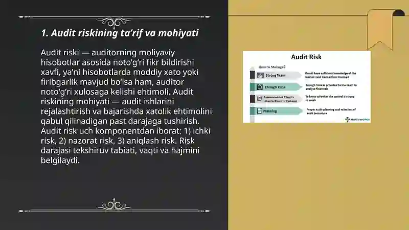 Audit riski 3