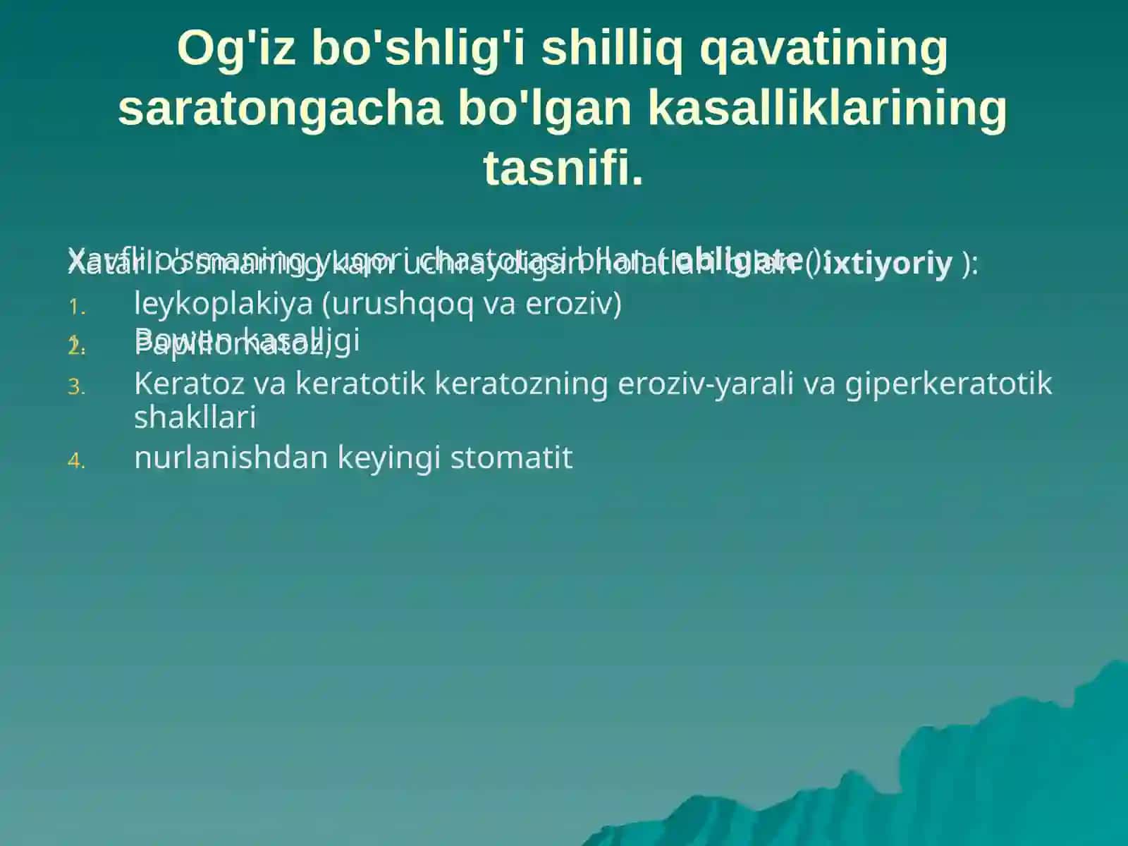 Mashkelleyson tasnifi 3