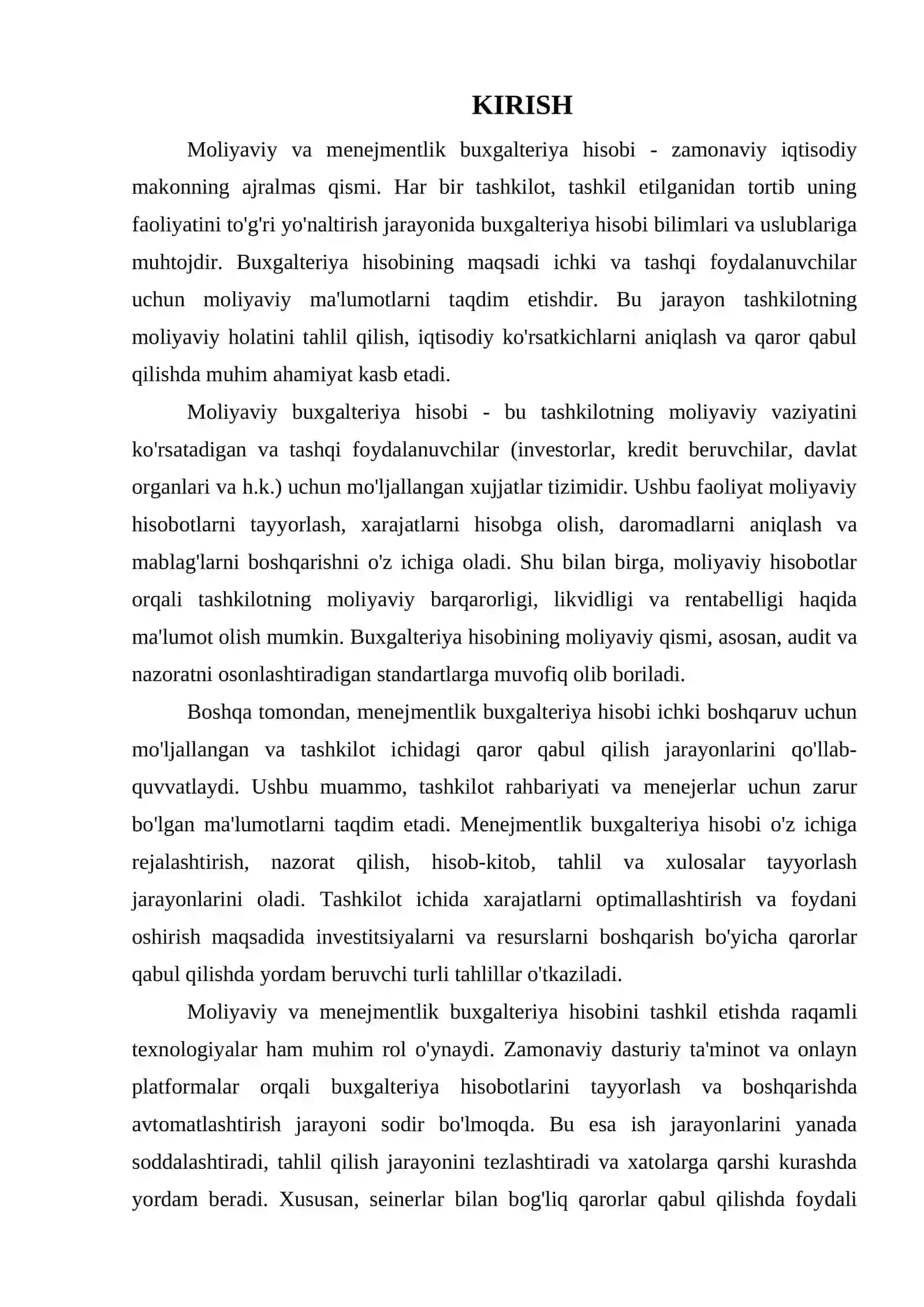 Moliyaviy va menejmentlik buxgalteriya hisobi 3
