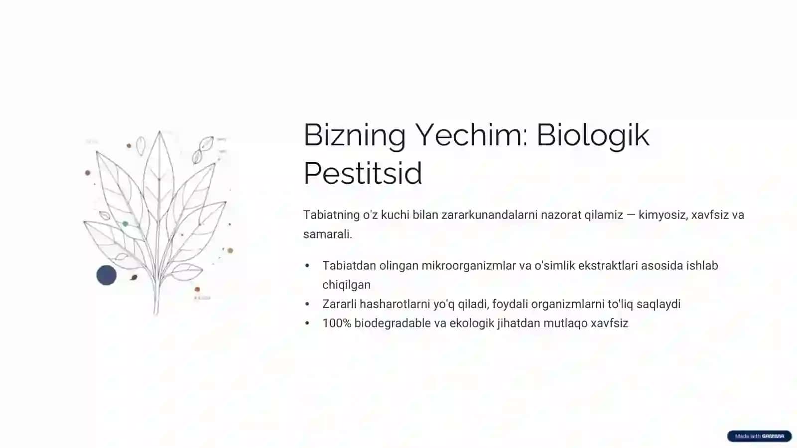 Ekologik Xavfsiz Pestitsid 3