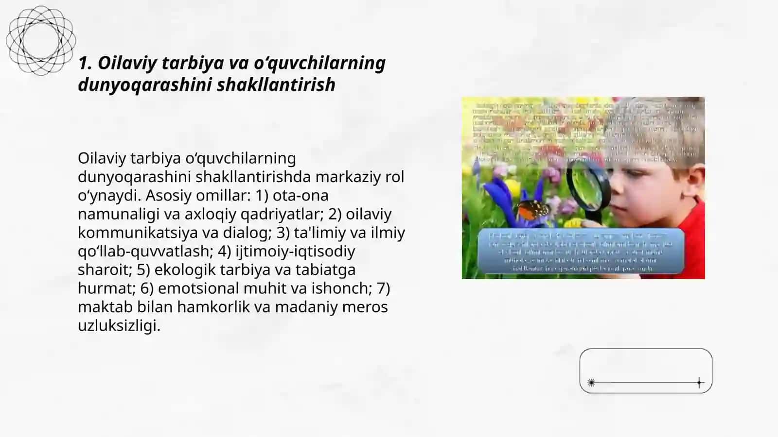 Ekologik tarbiya- ijtimoiy me’yor, aqliy tafakkur va ilmiy mushohada hosili 3