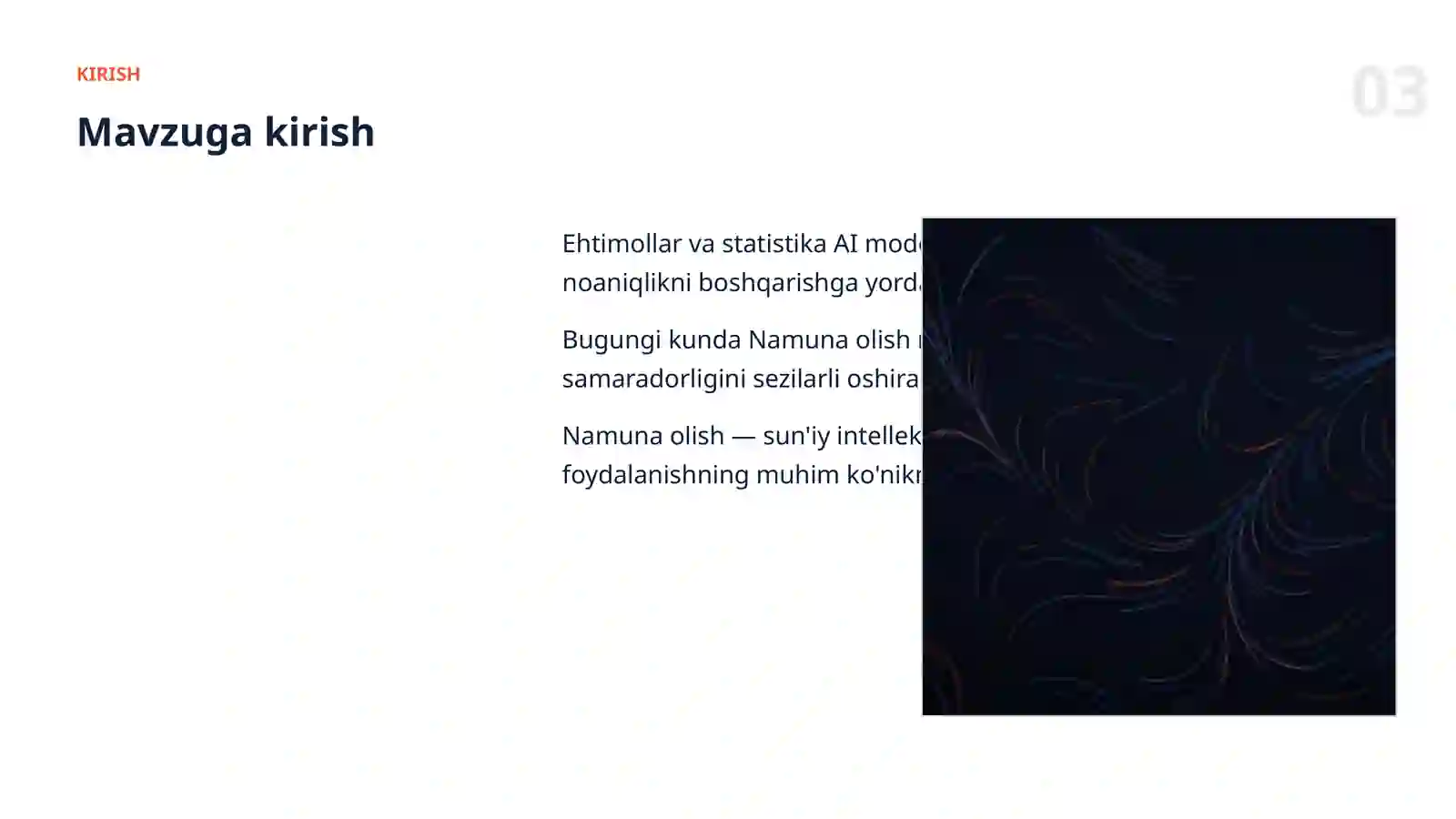 Namuna olish 3