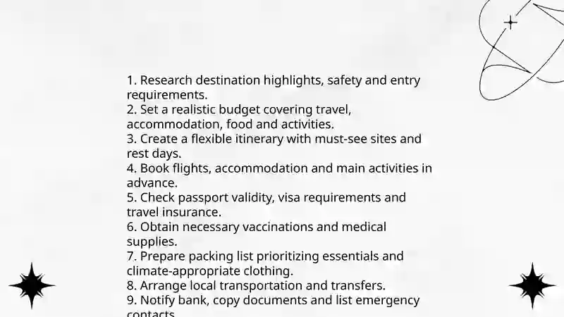 Describing a Memorable Journey or Vacation 3