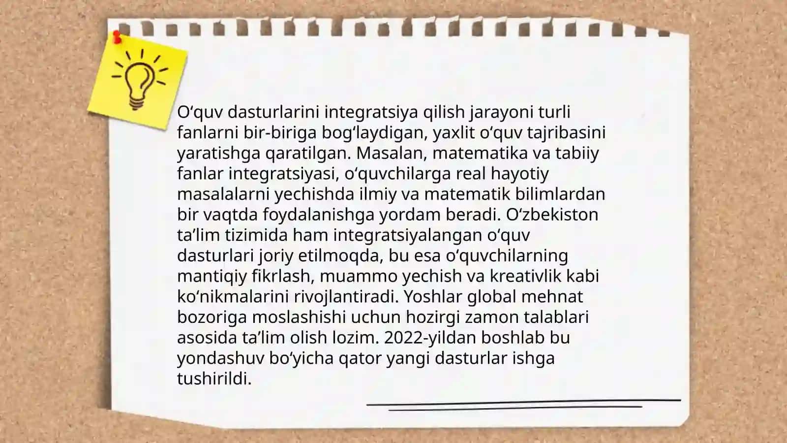 Ta'limda integratsiya 3