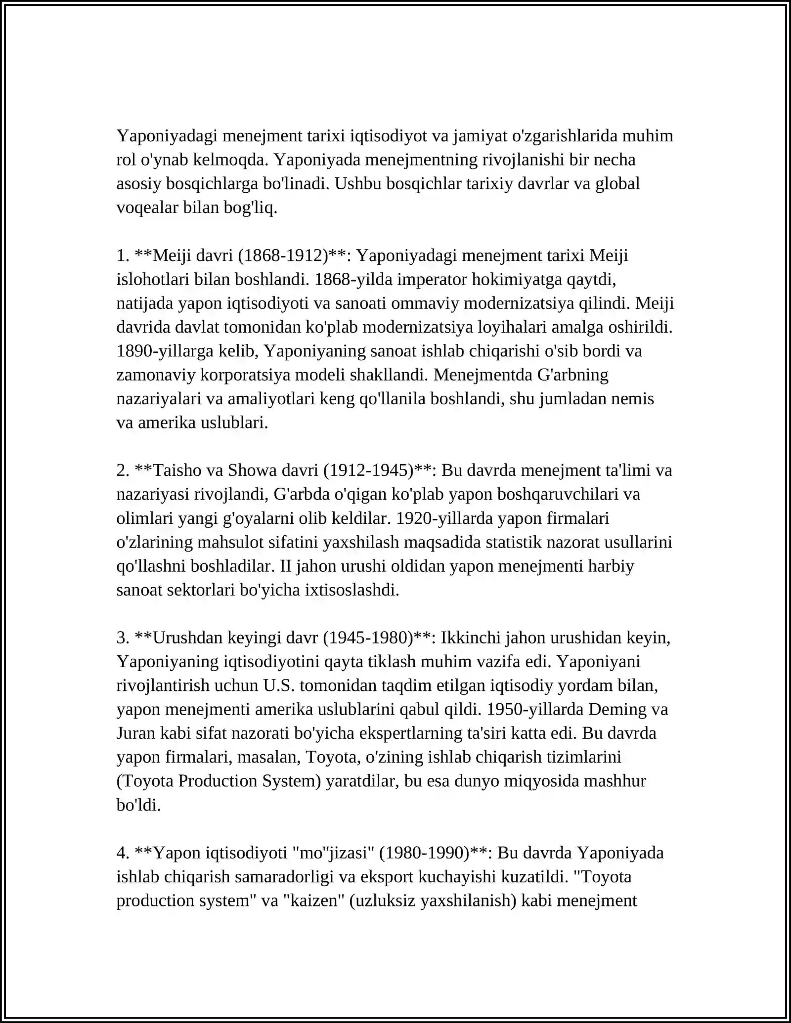 MENEJMENTNING YAPONIYA MODELI 3