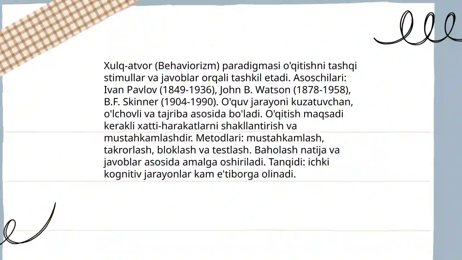 Ta'lim paradigmalari 3