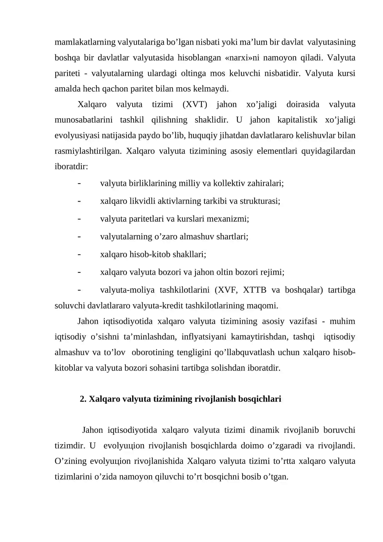 Хalqaro valyuta-moliya va krеdit munosabatlar 3