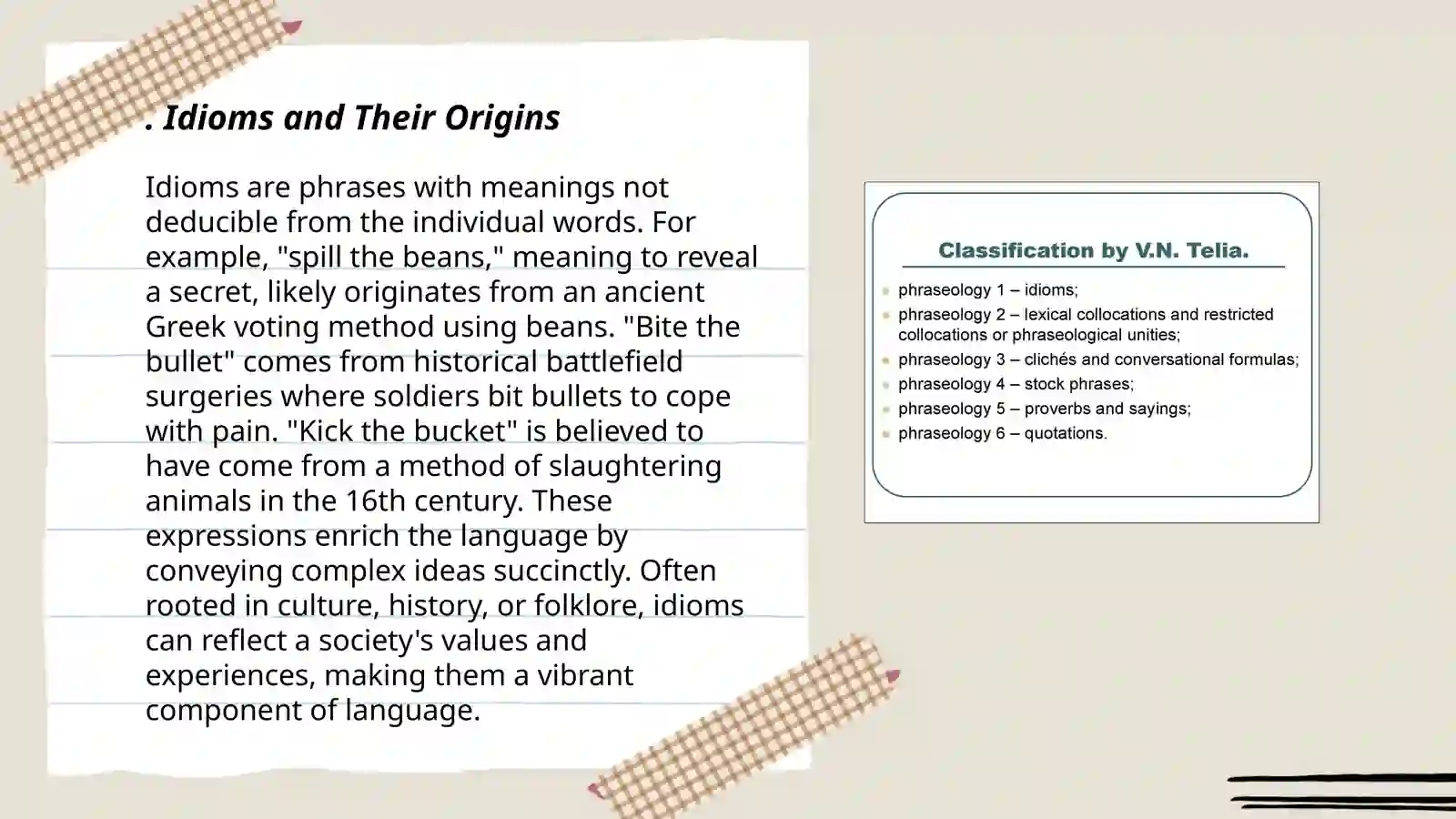 Phraseology 3