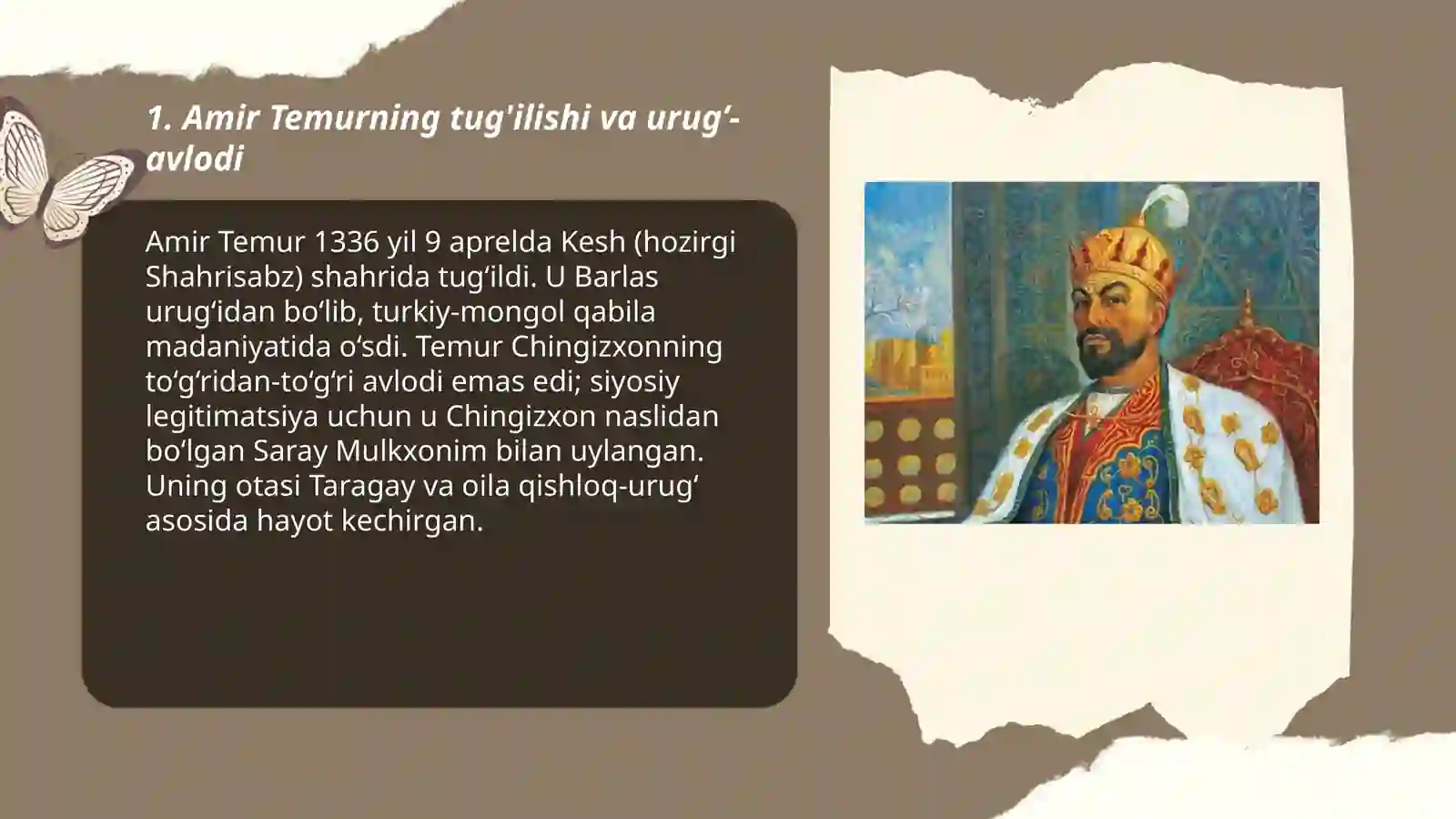 Amir Temur hayoti 3