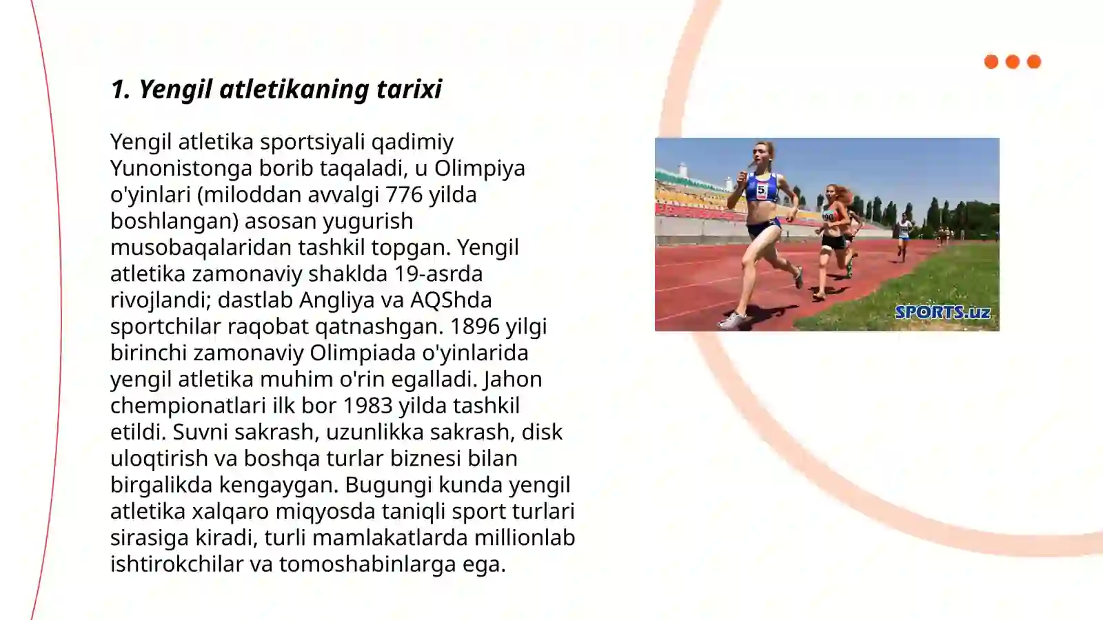 Yengil atletika va uning turlari 3