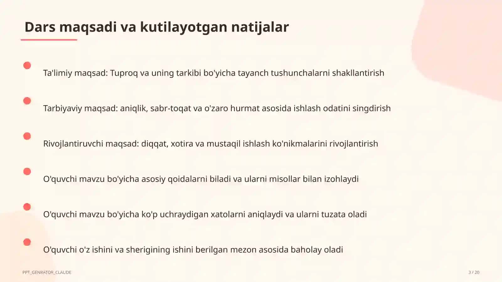 Tuproq va uning tarkibi (2-sinf) 1