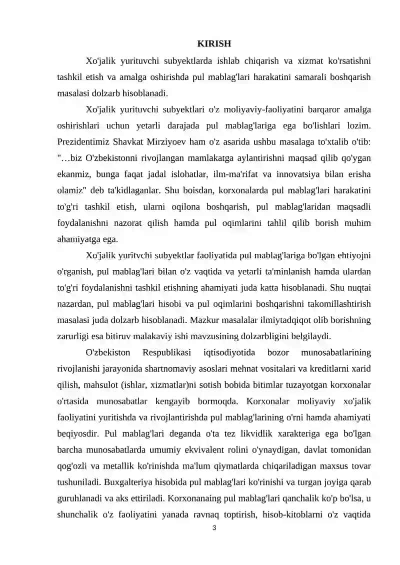 KASSA HISOBI, INVENTARIZATSIYA VA NAQD PULSIZ HISOB-KITOBLAR 3