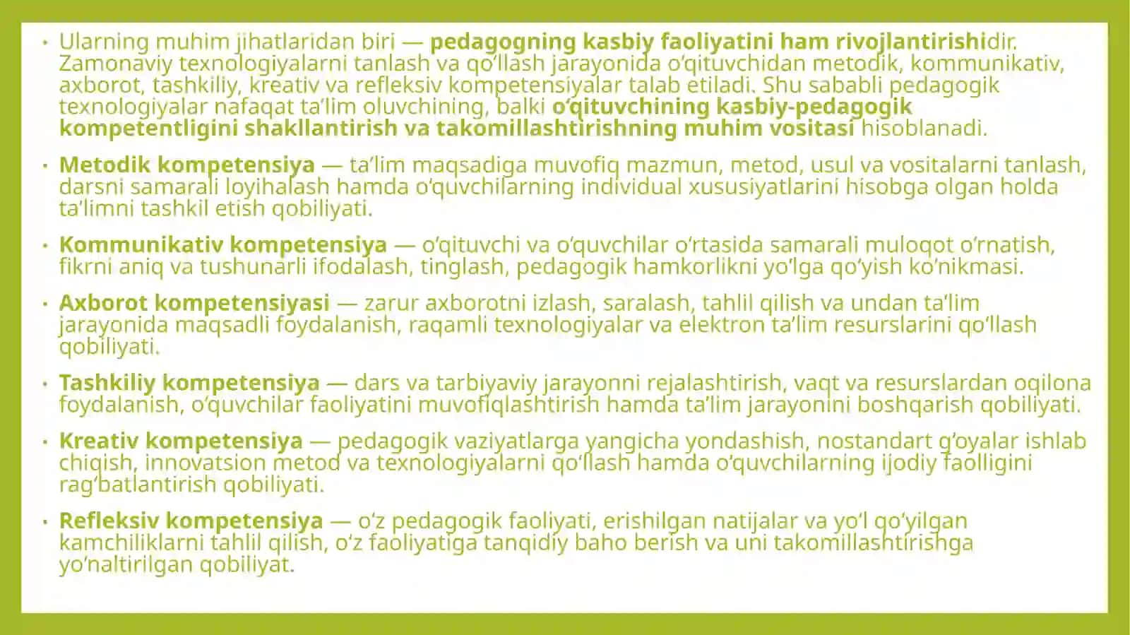 Zamonaviy pedagogik texnologiyalar: mohiyati va ahmiyati 3