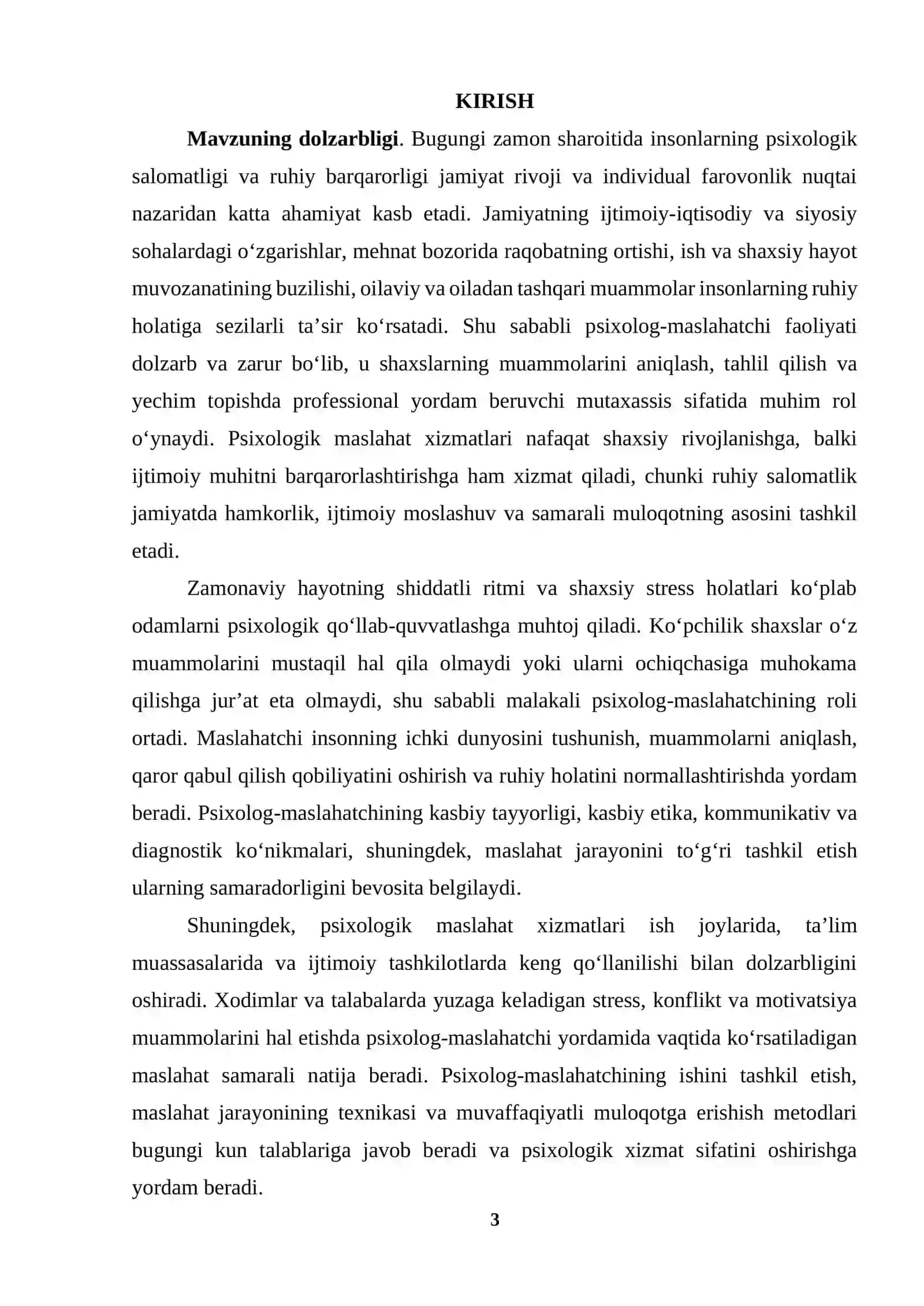 PSIXOLOG MASLAHATCHI TOMONIDAN KONSULTATIV ALOQANI QOʻLLASH MALAKALARI 3