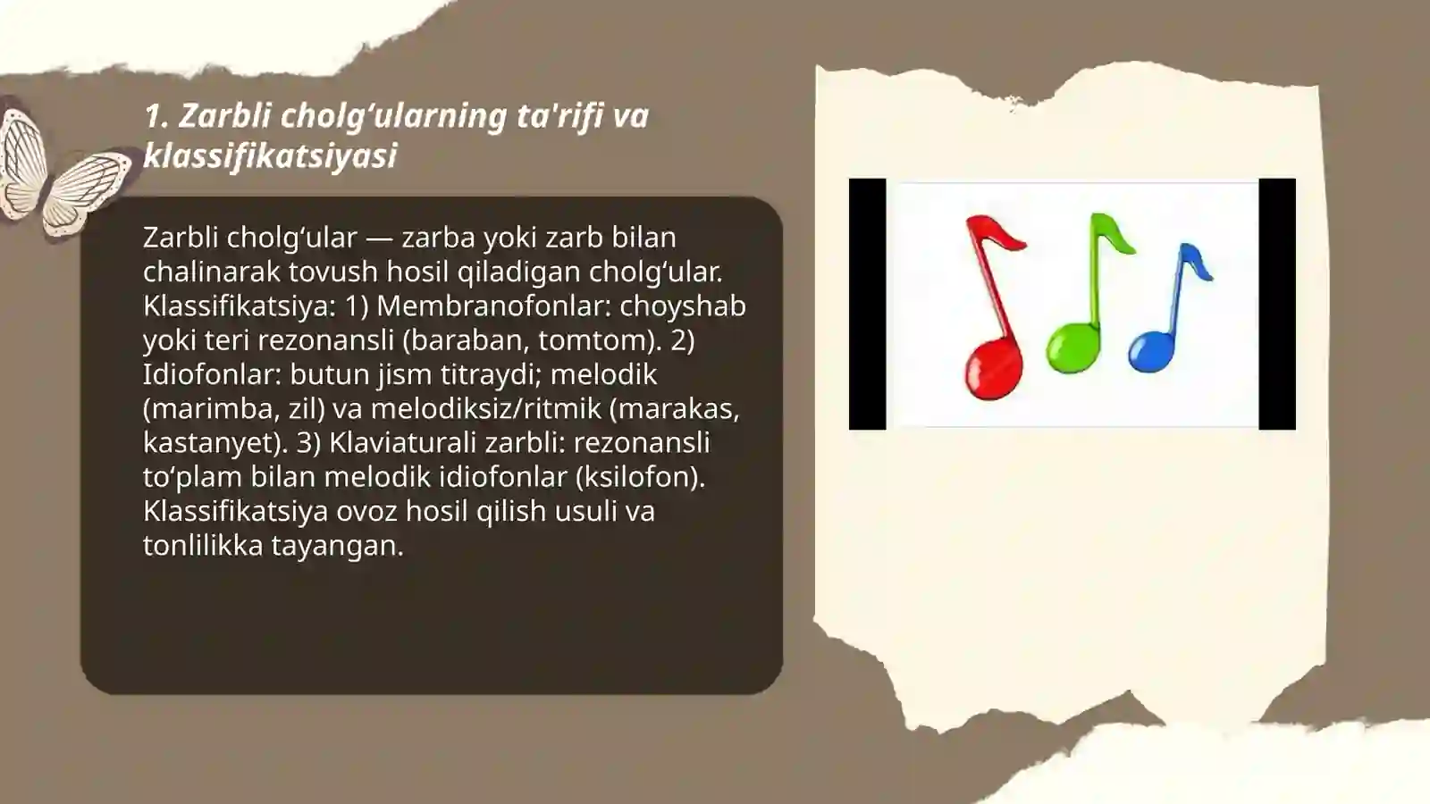 Zarbli cholgʻular 3