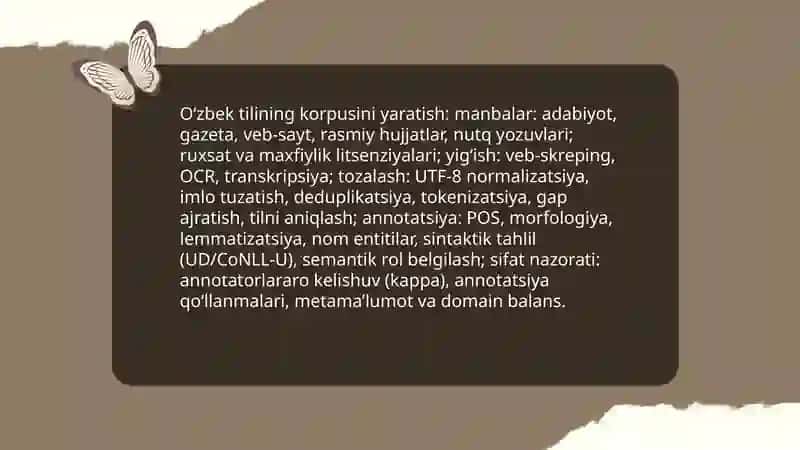 Òzbek tilshunosligi uchun kompyuter lingvistikasining ahamiyati 3